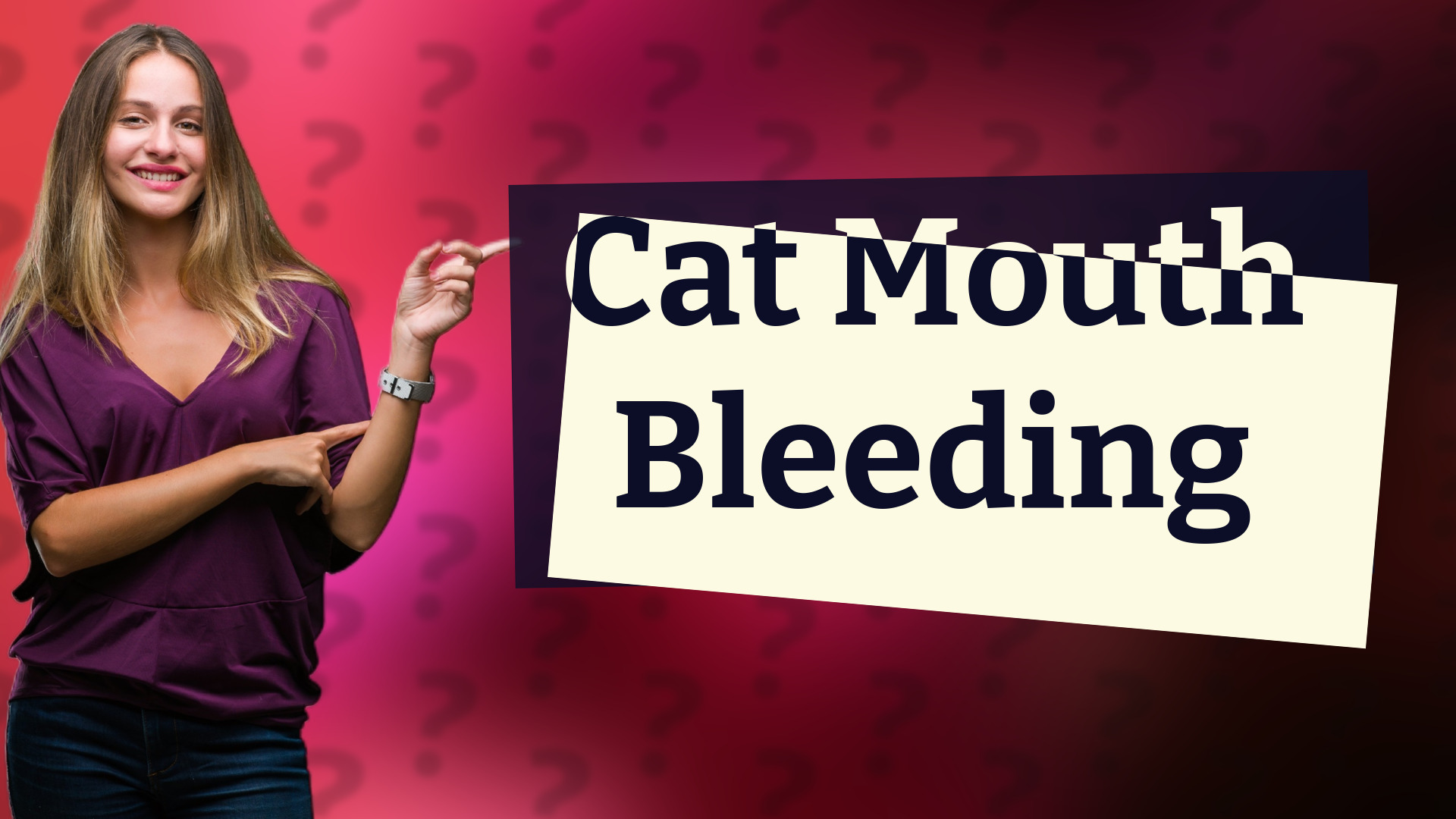 Cat Mouth Bleeding