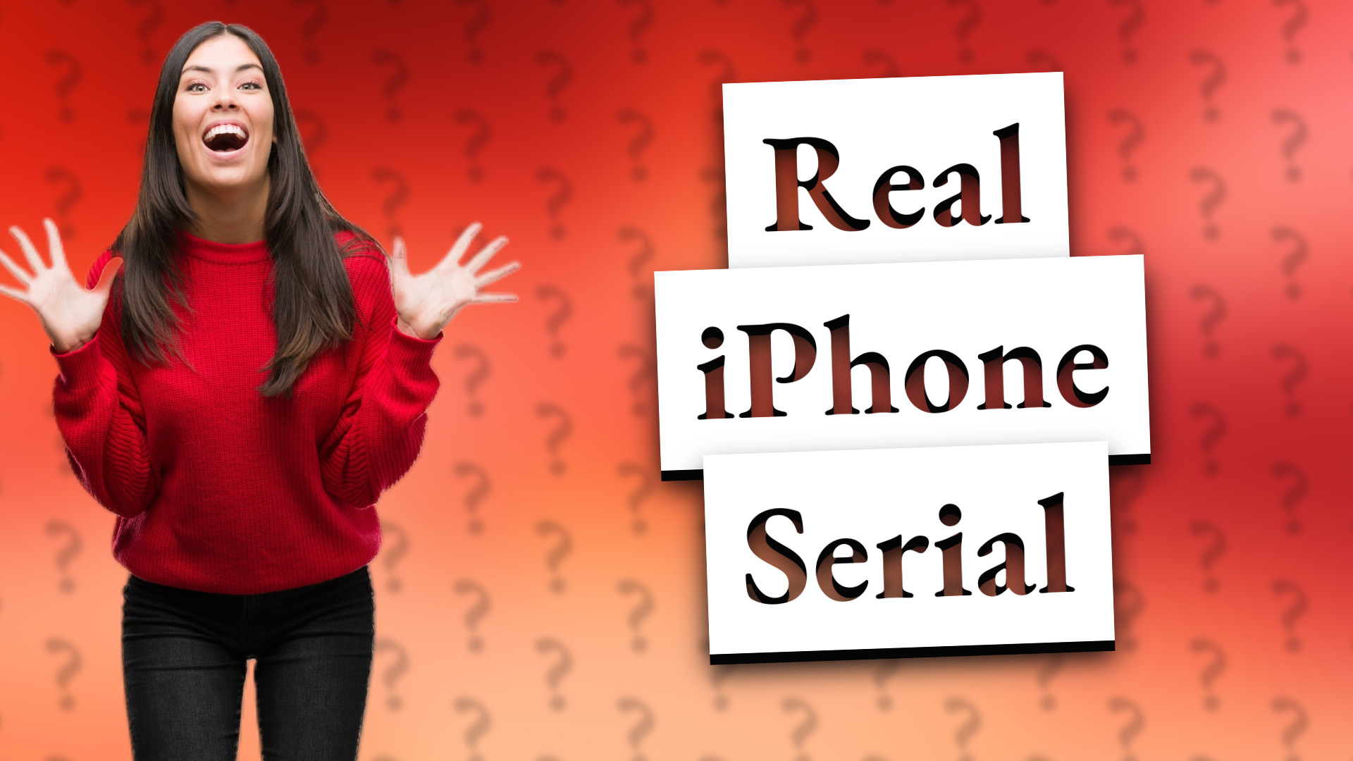 Real iPhone Serial