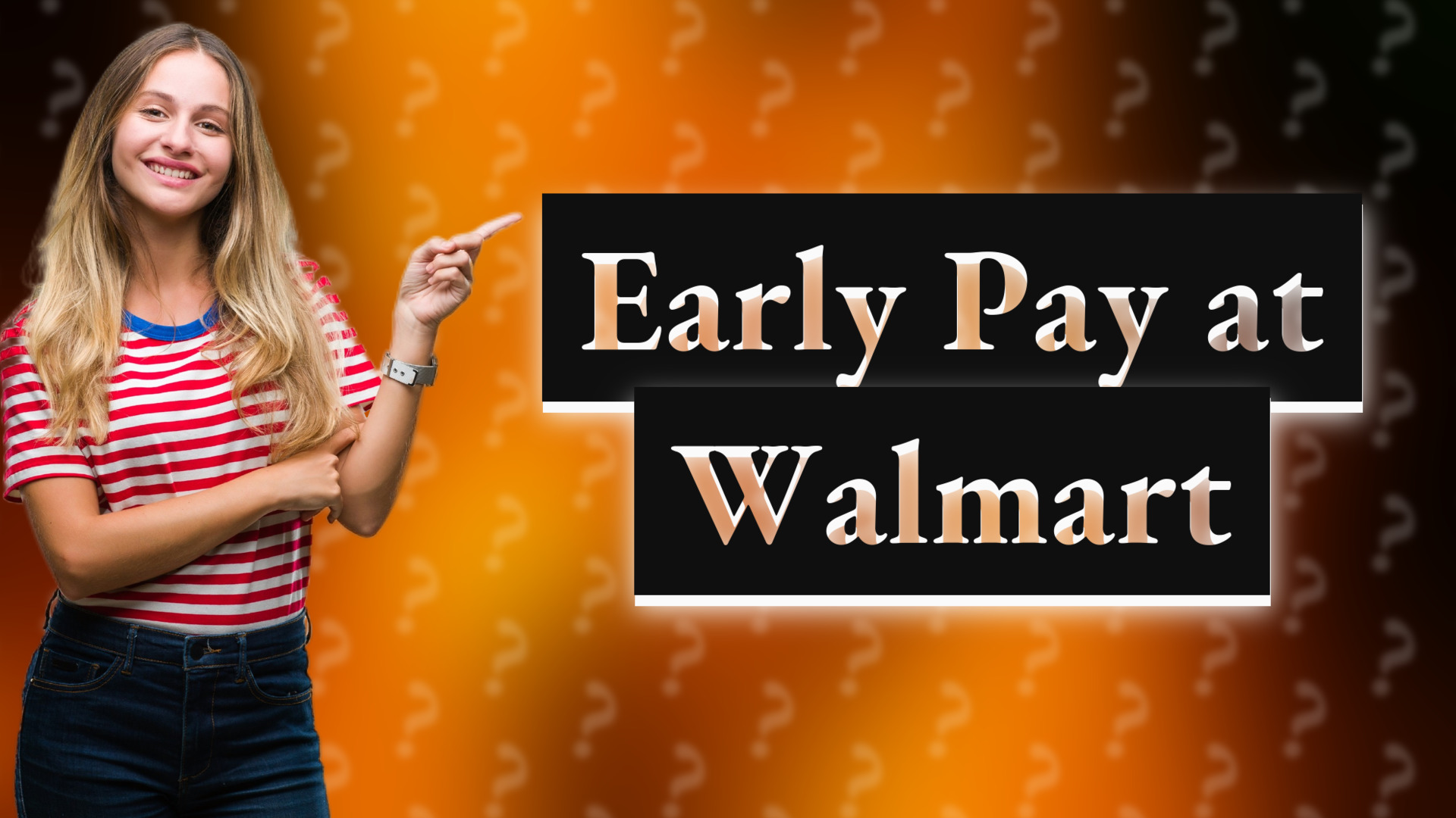 Early Pay at Walmart