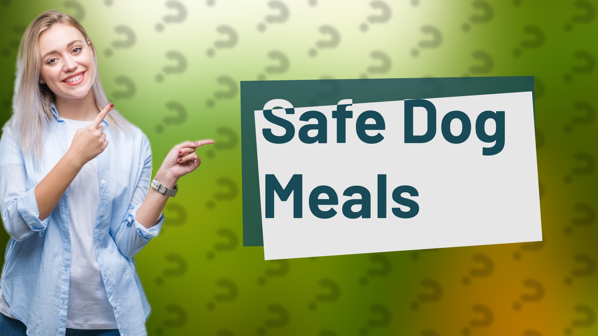 Safe Dog Meals
