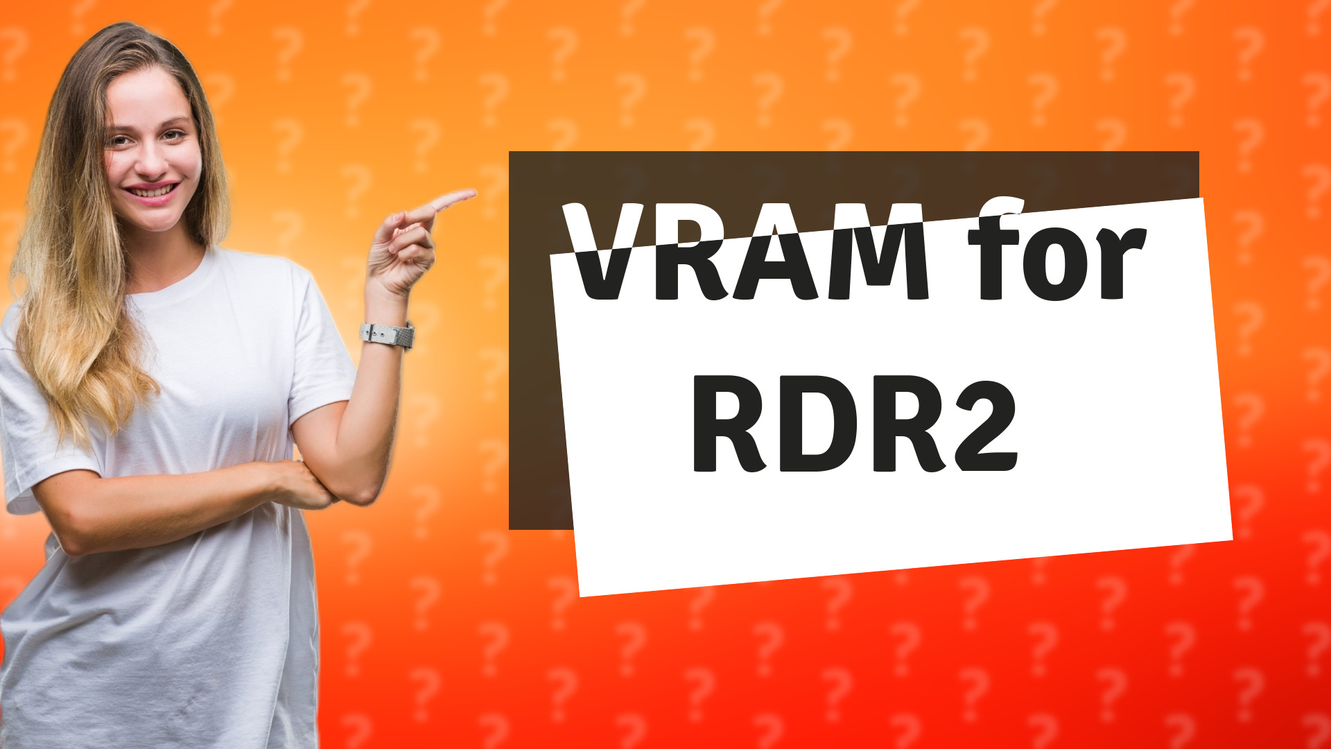 VRAM for RDR2