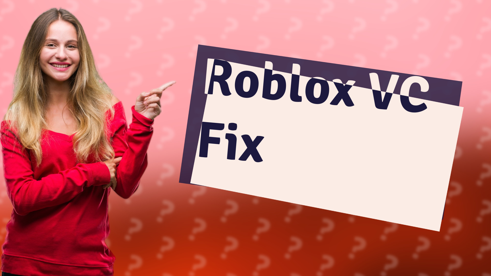 Roblox VC Fix