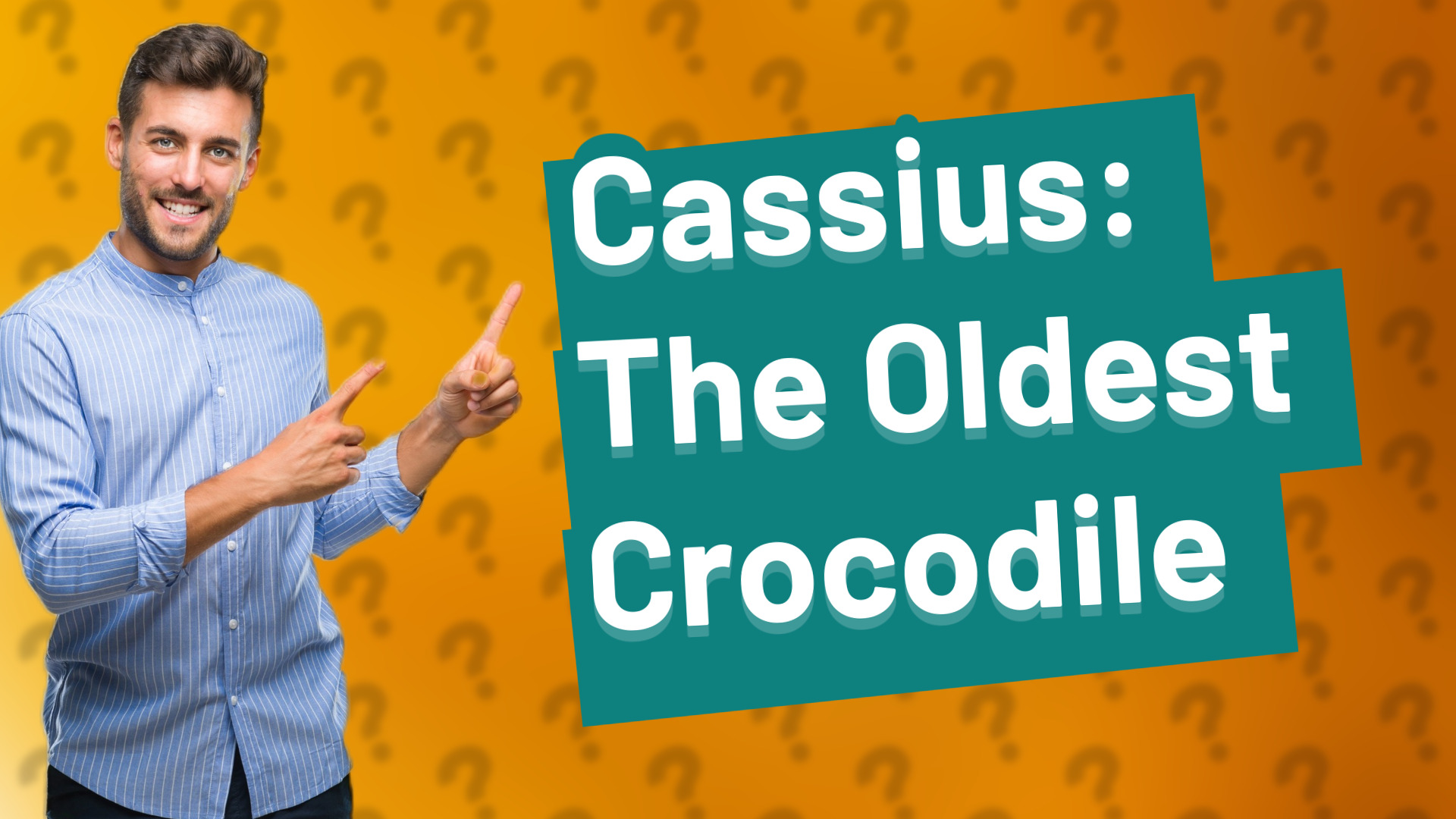 Cassius: The Oldest Crocodile
