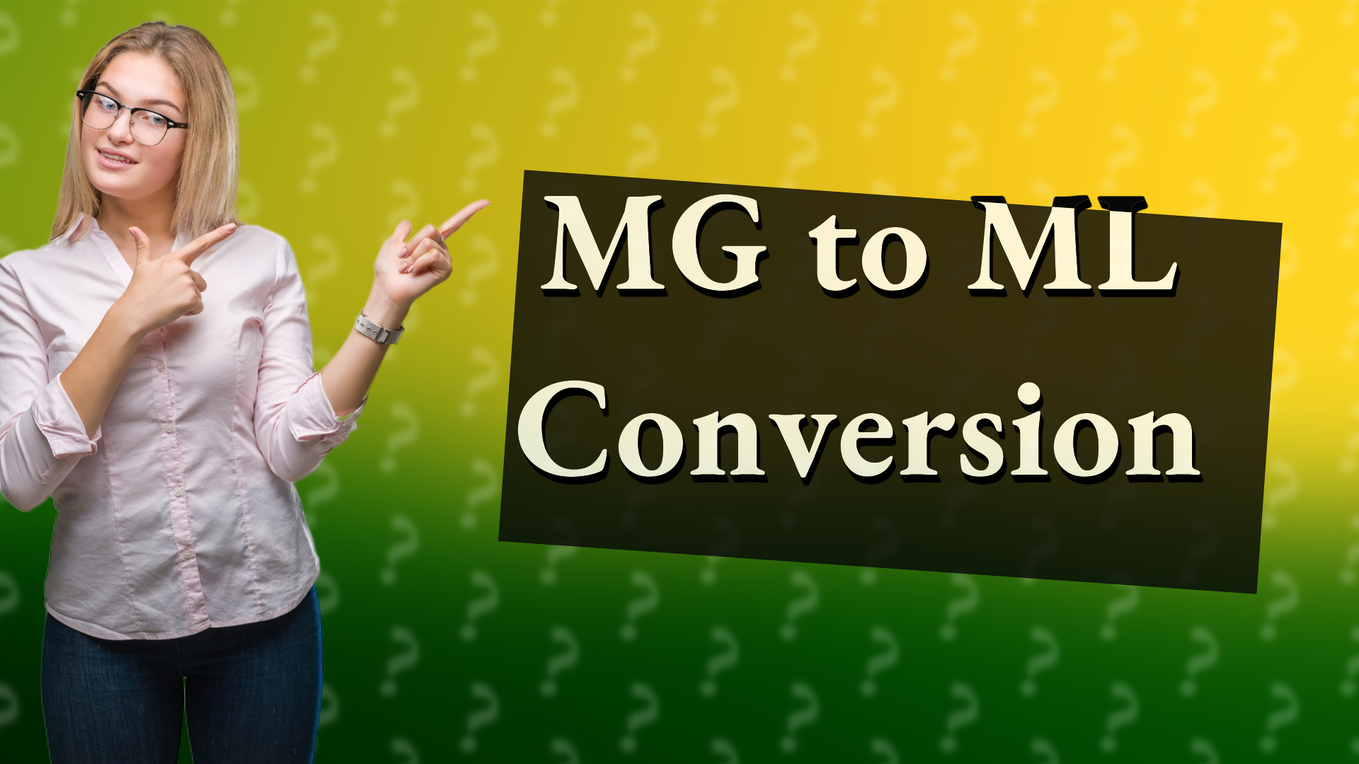 MG to ML Conversion