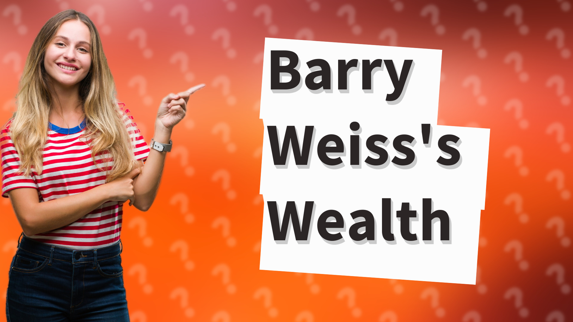 Barry Weiss's Wealth