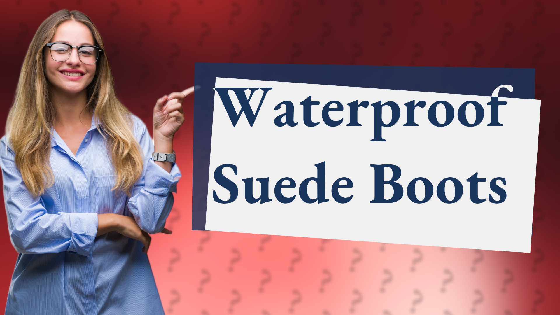 Waterproof Suede Boots