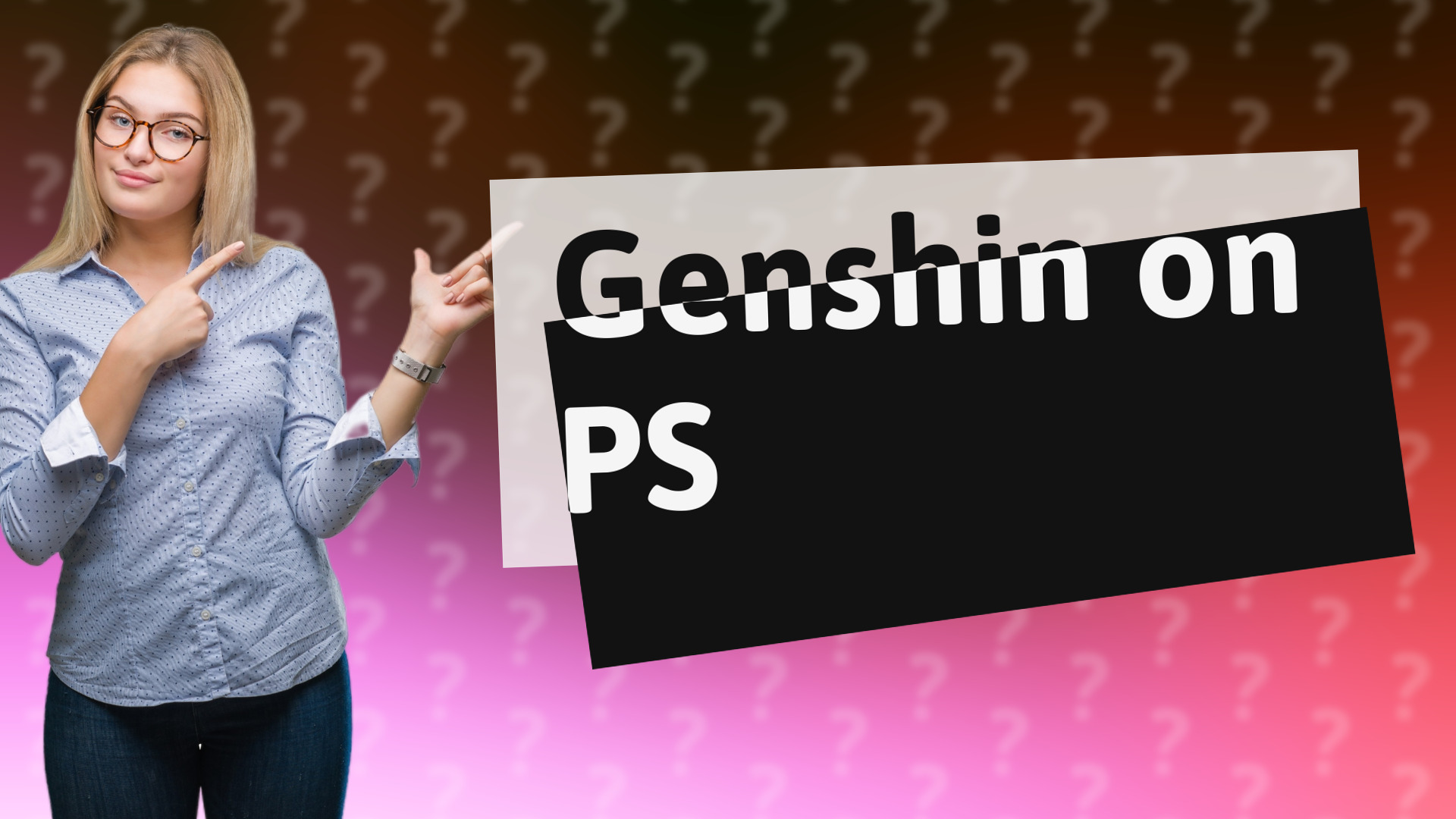 Genshin on PS
