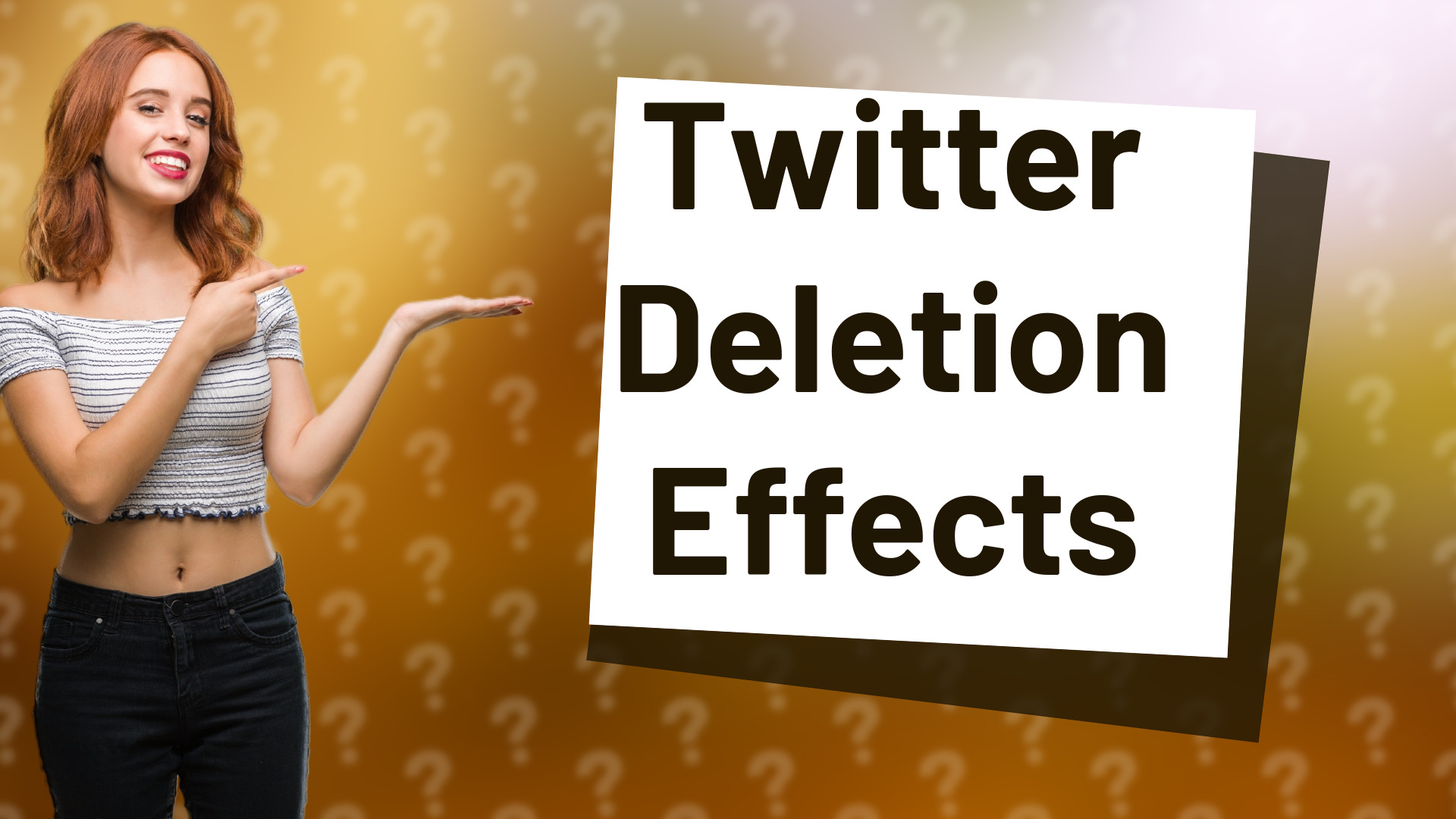Twitter Deletion Effects