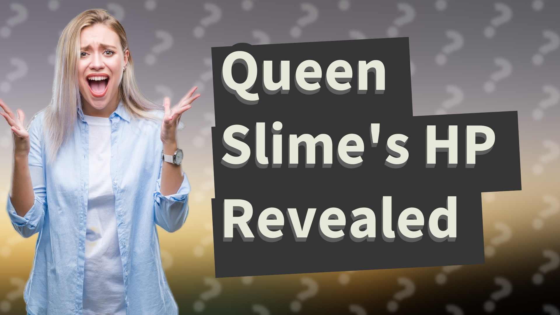 Queen Slime's HP Revealed