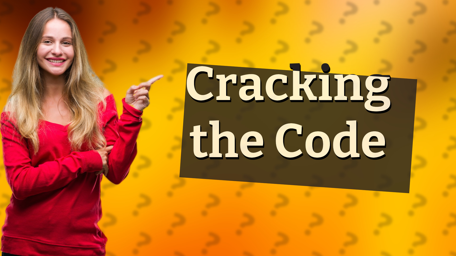 Cracking the Code