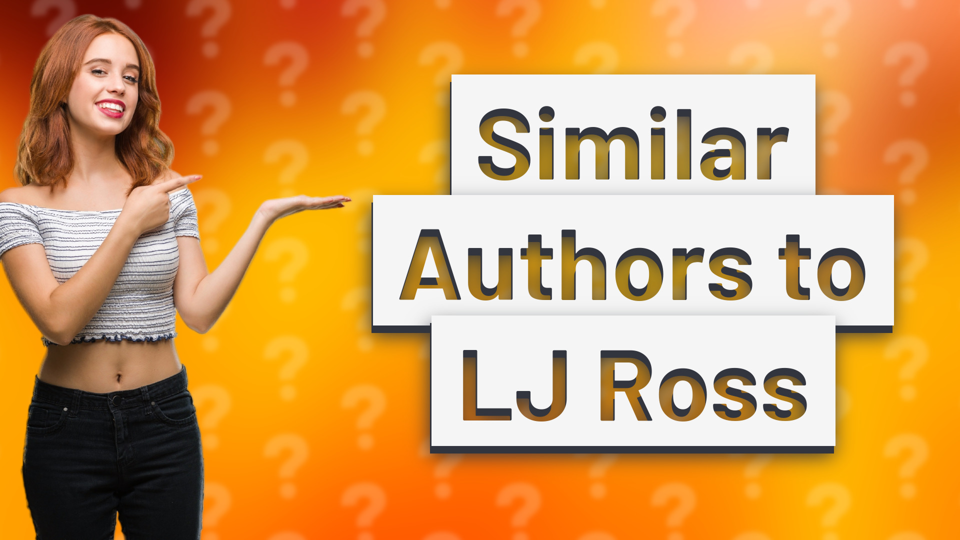 Similar Authors to LJ Ross