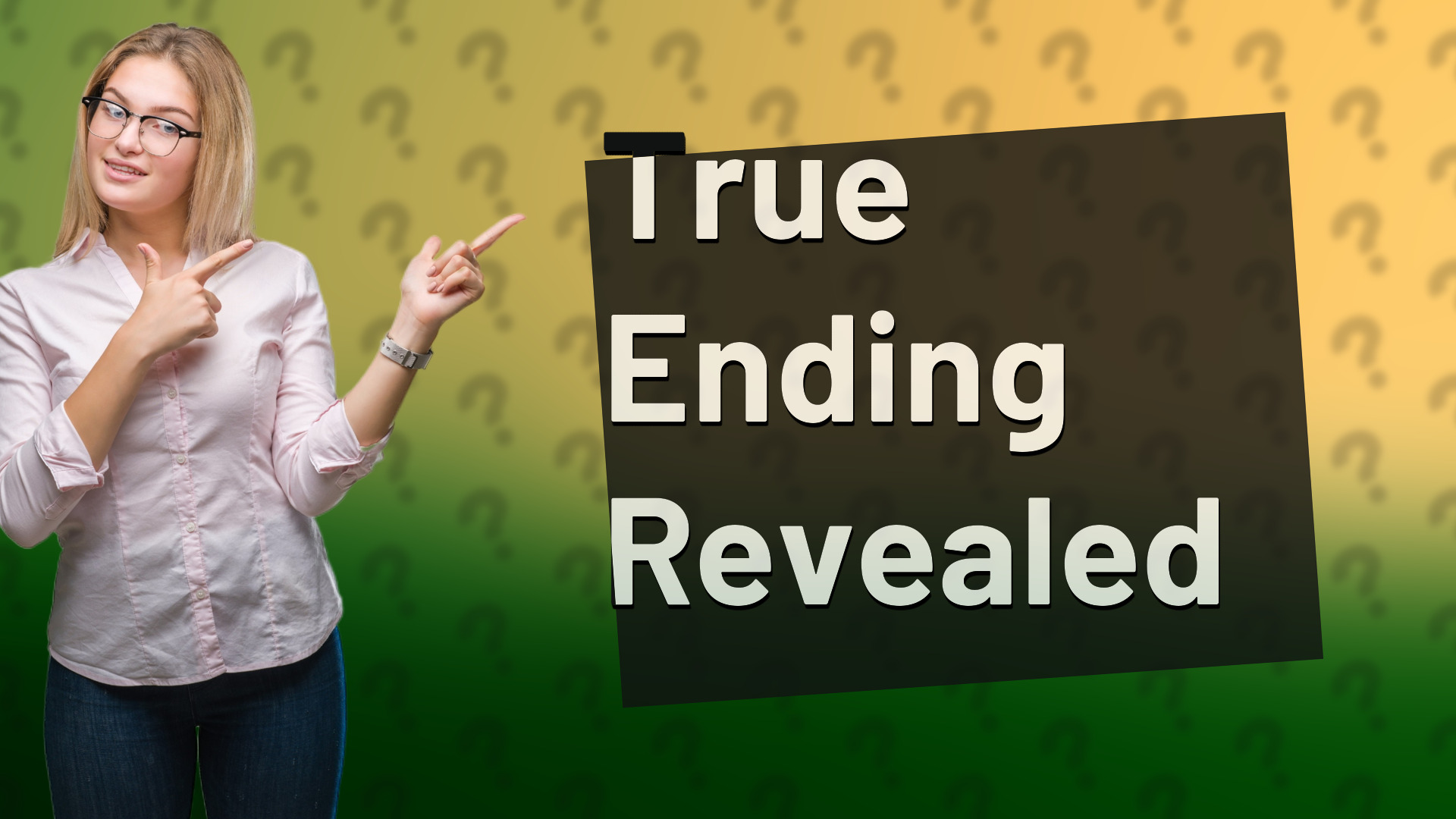True Ending Revealed