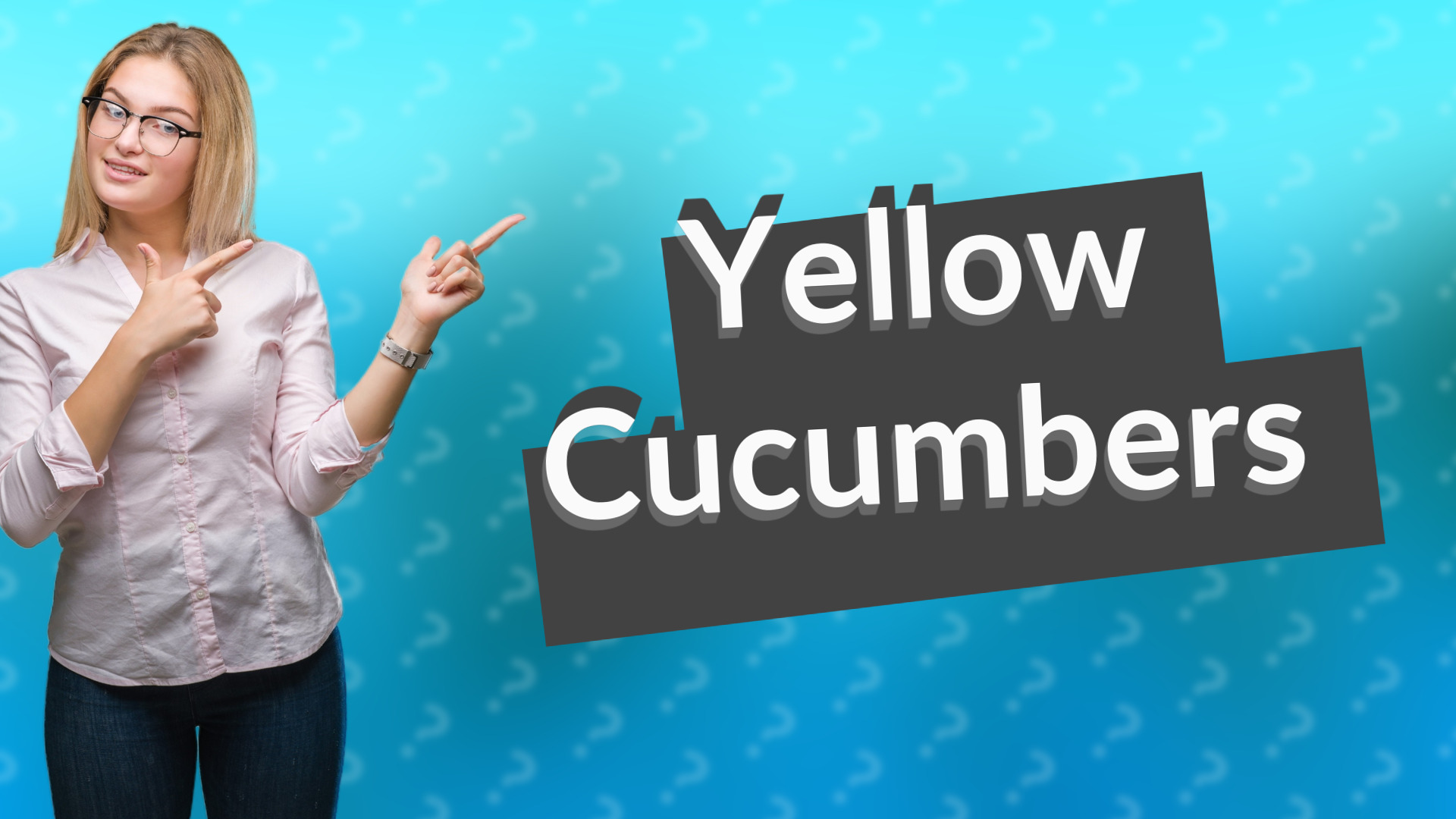 Yellow Cucumbers