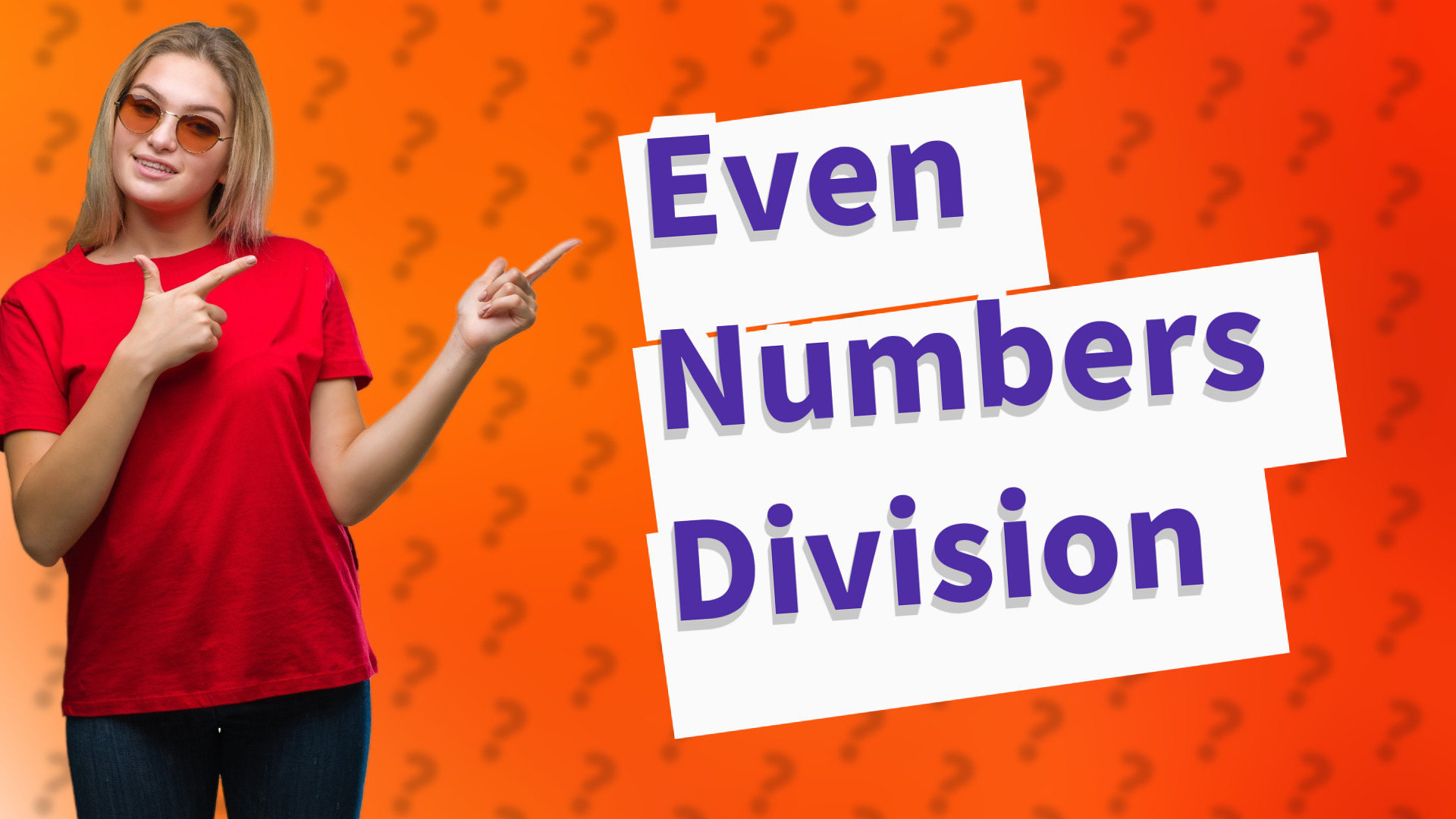 Even Numbers Division