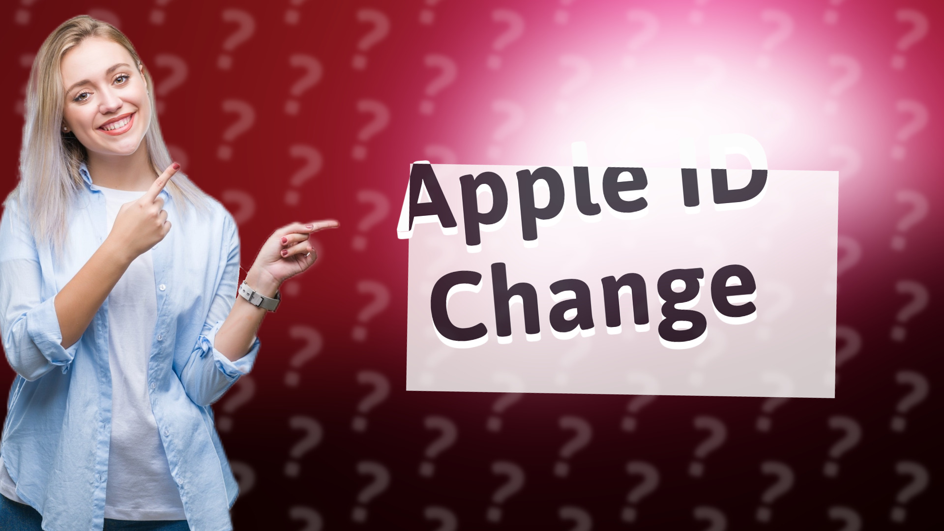 Apple ID Change