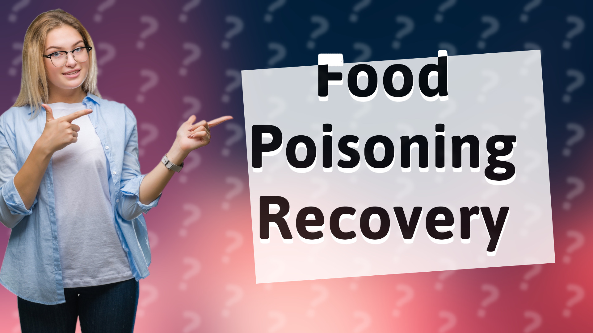 Food Poisoning Recovery