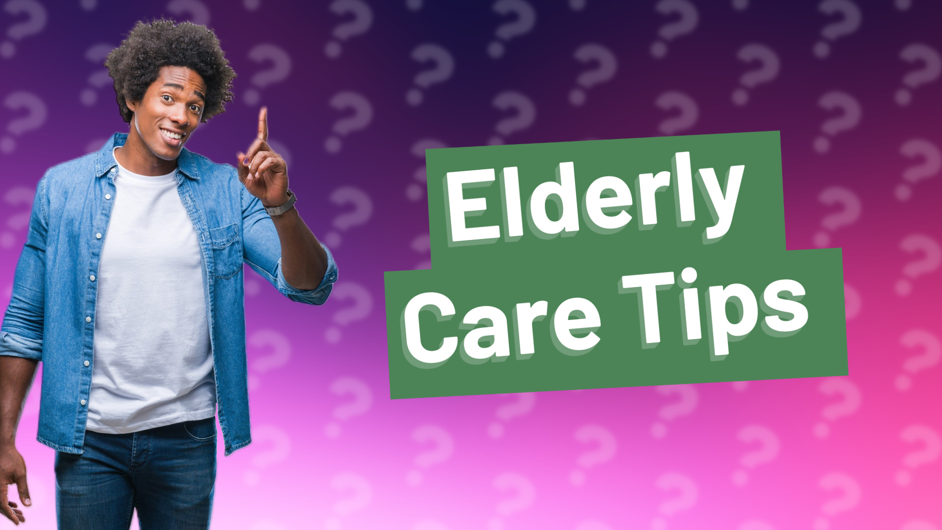 Elderly Care Tips