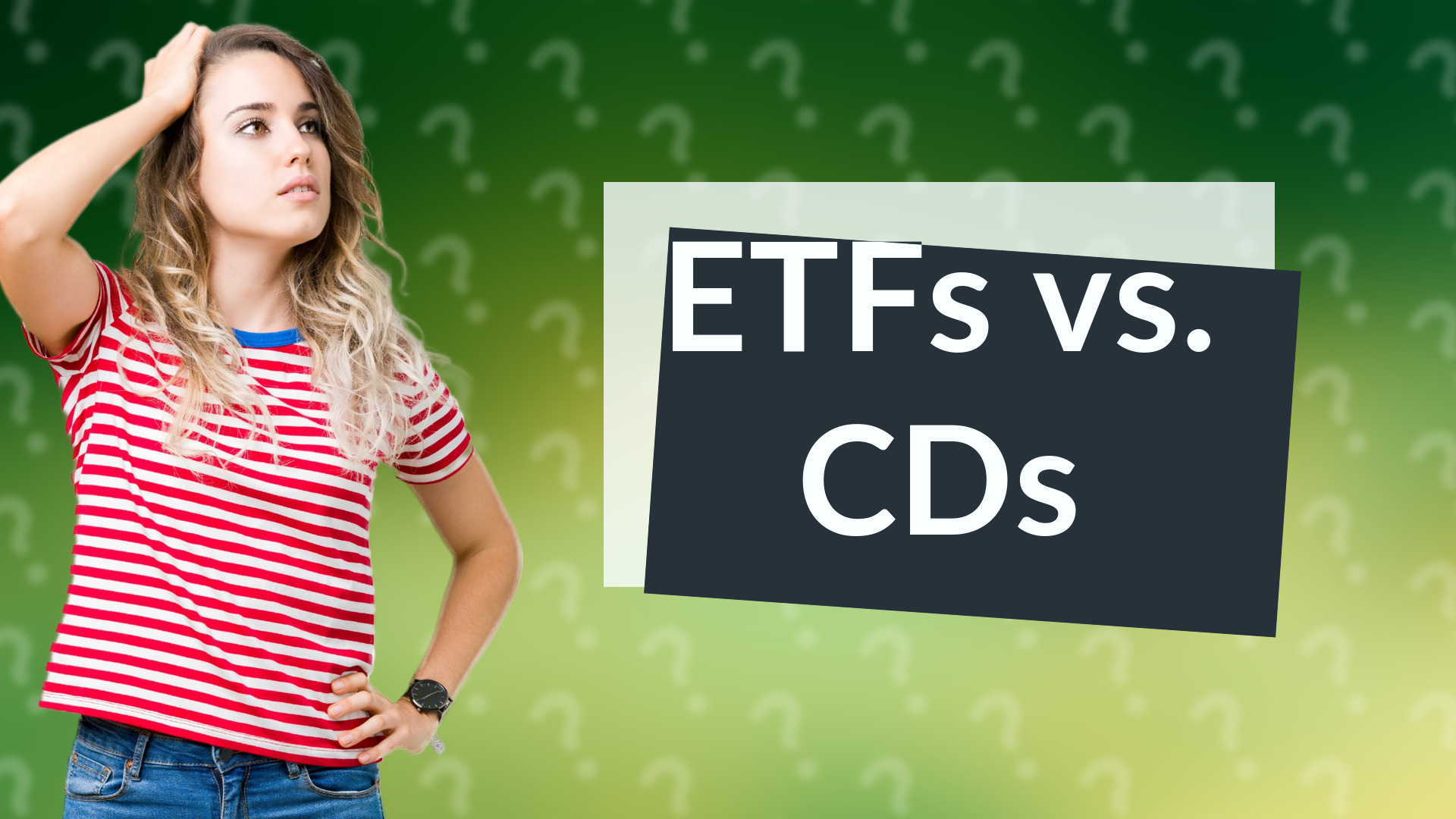 ETFs vs. CDs