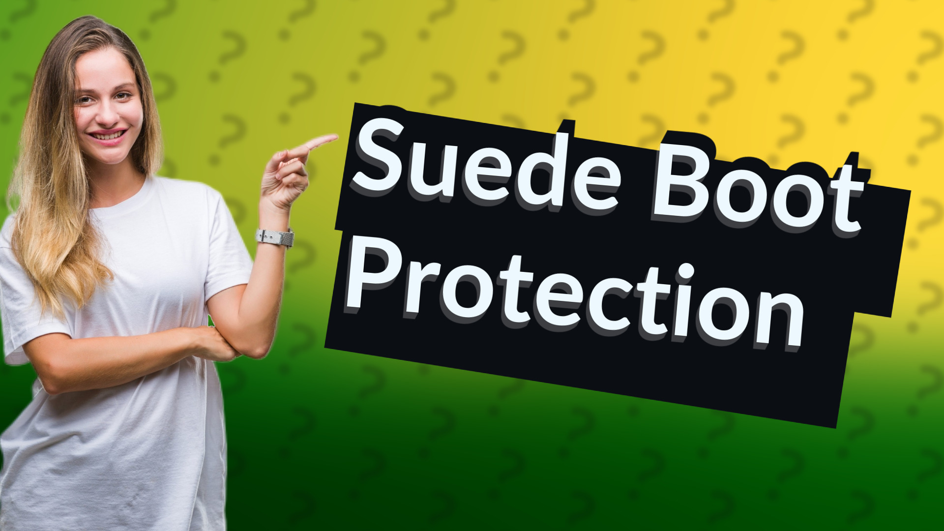 Suede Boot Protection