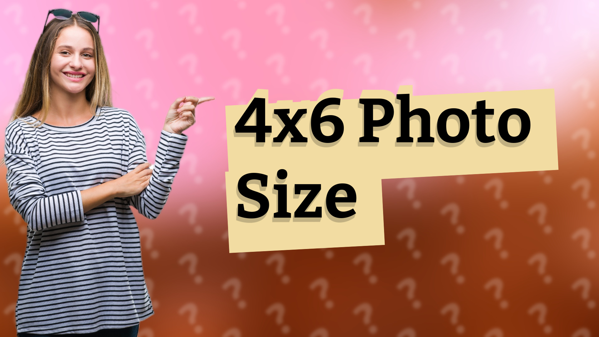 4x6 Photo Size