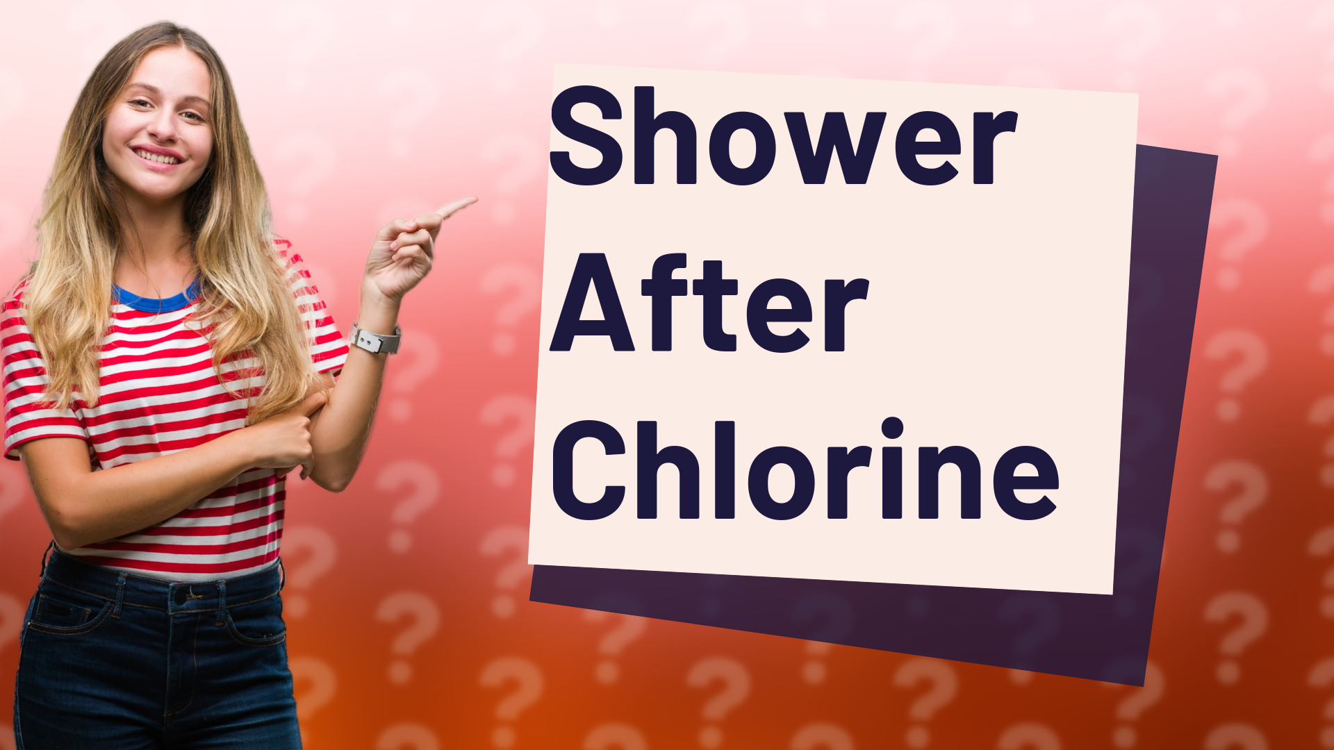 Shower After Chlorine