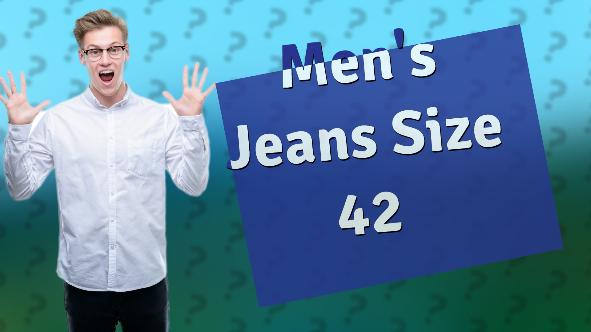 Men's Jeans Size 42