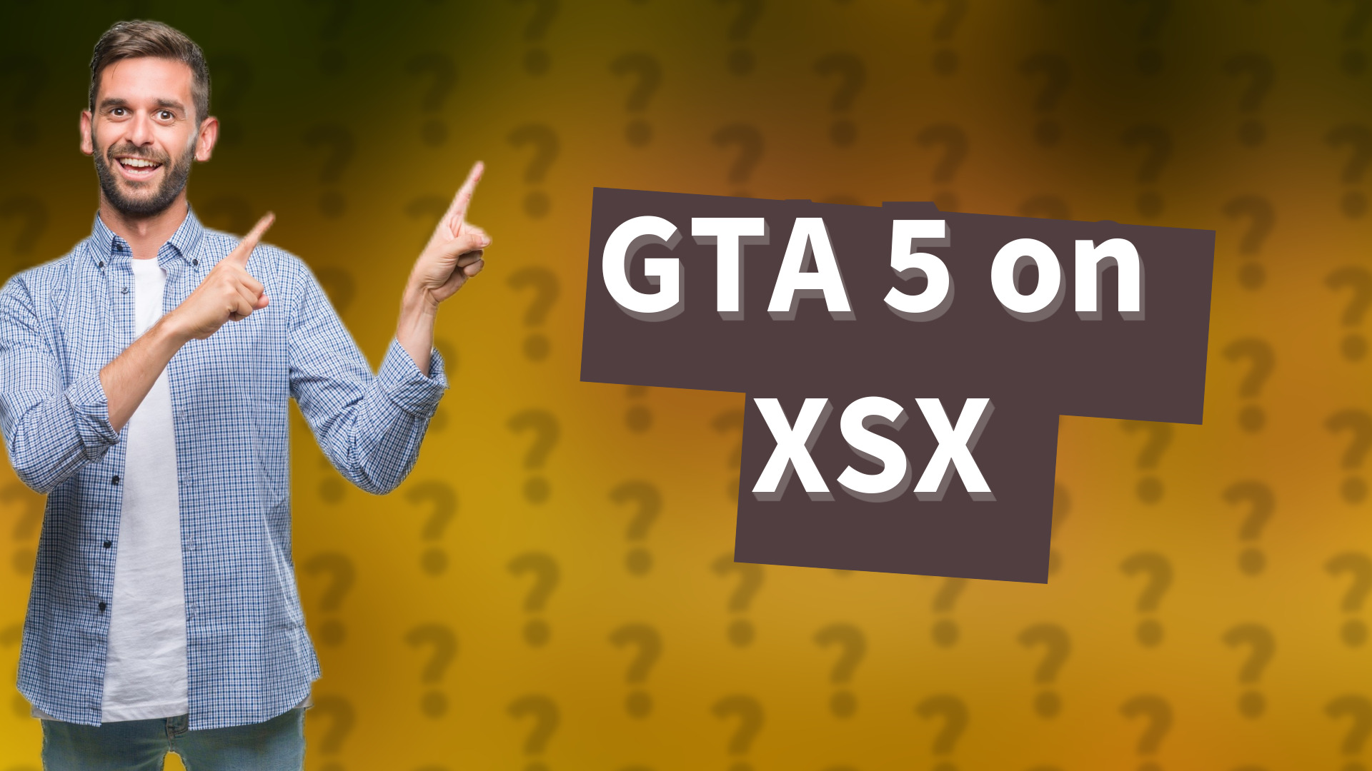 GTA 5 on XSX
