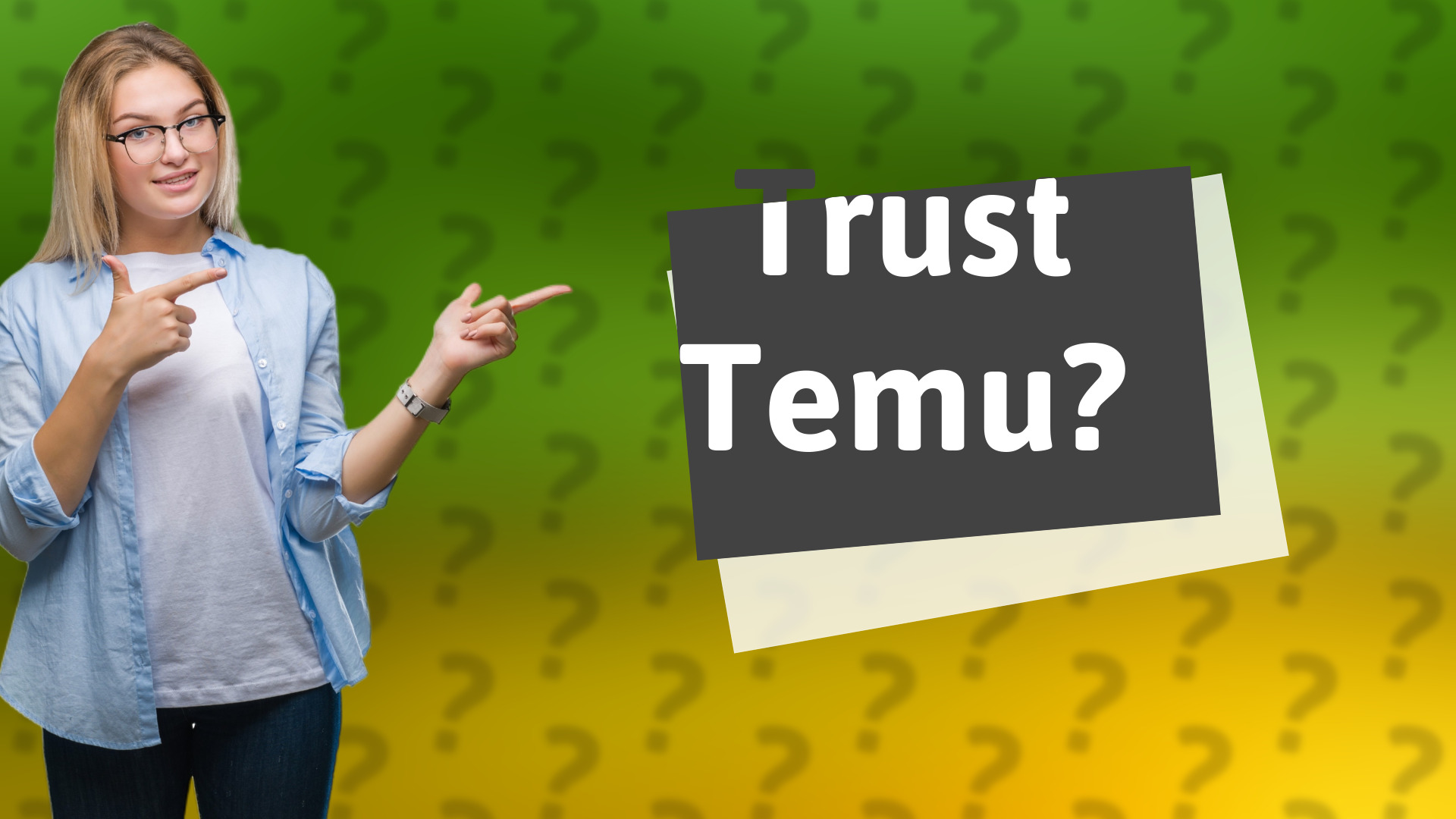 Trust Temu?