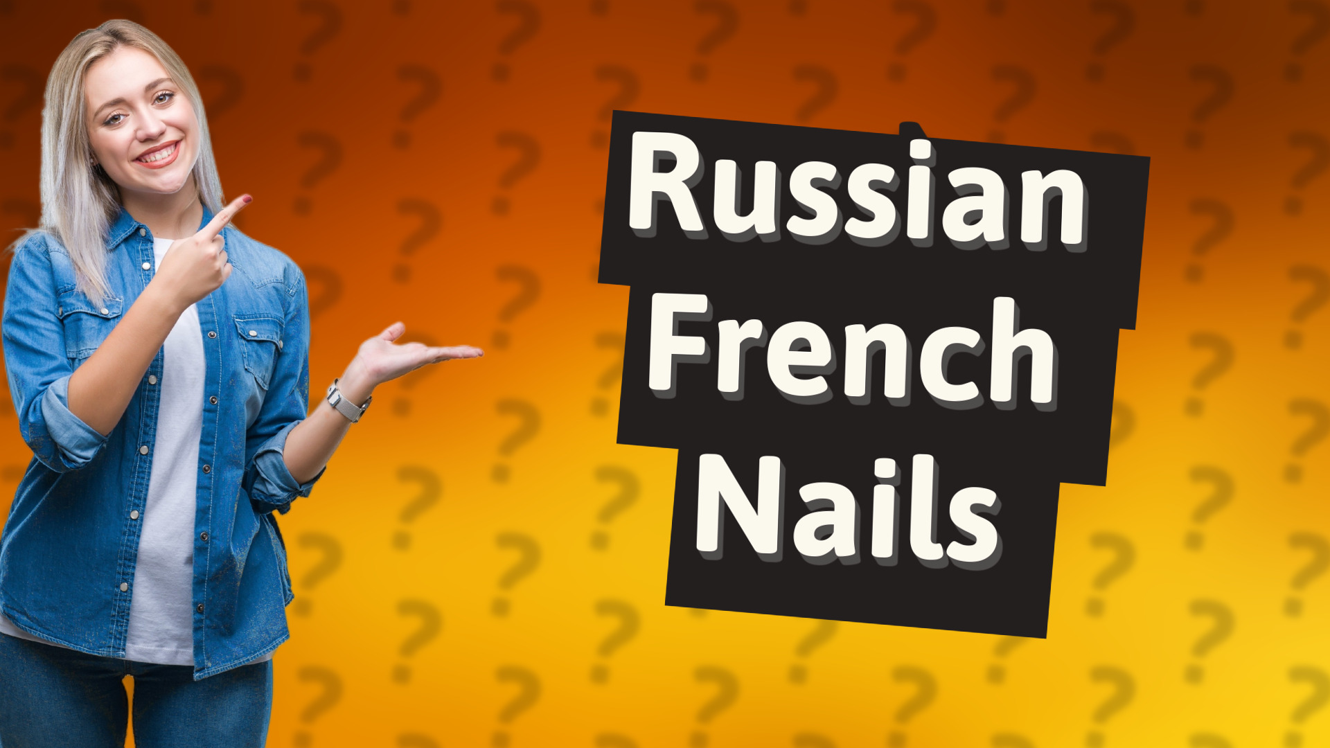 Russian French Nails