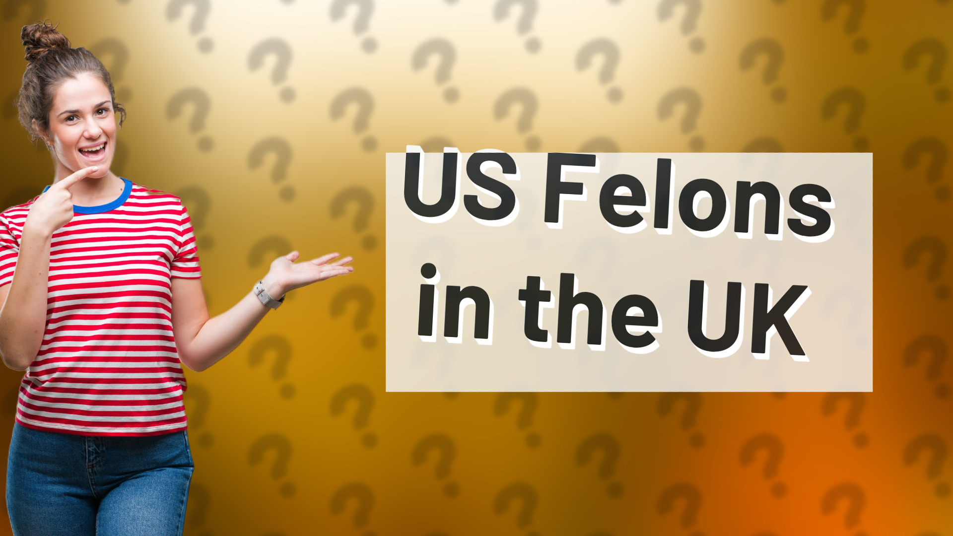 US Felons in the UK