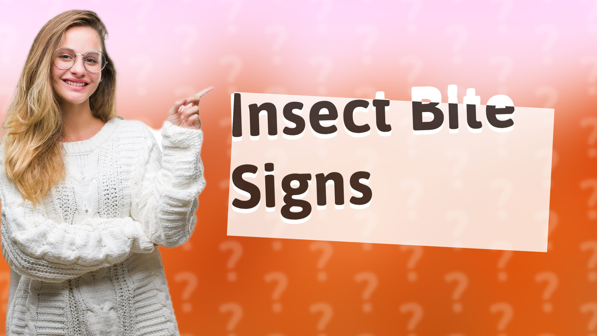 Insect Bite Signs