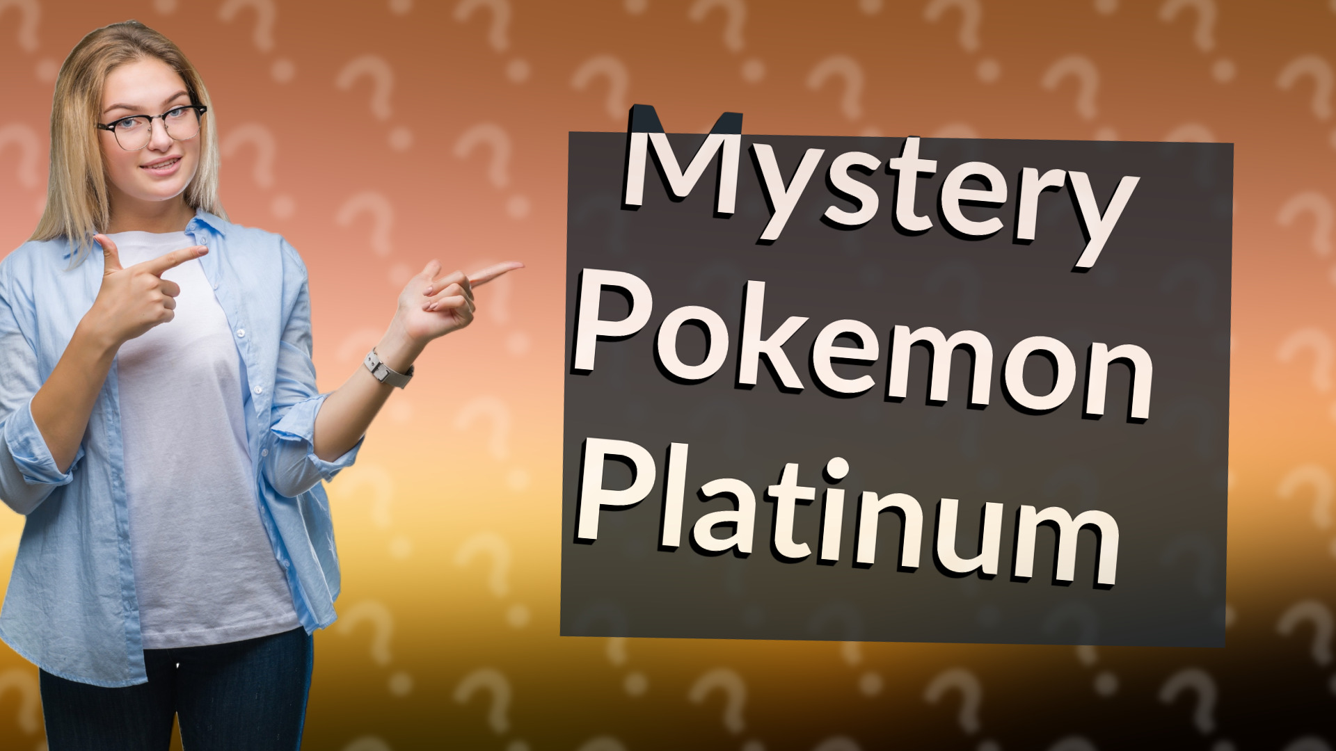 Mystery Pokemon Platinum