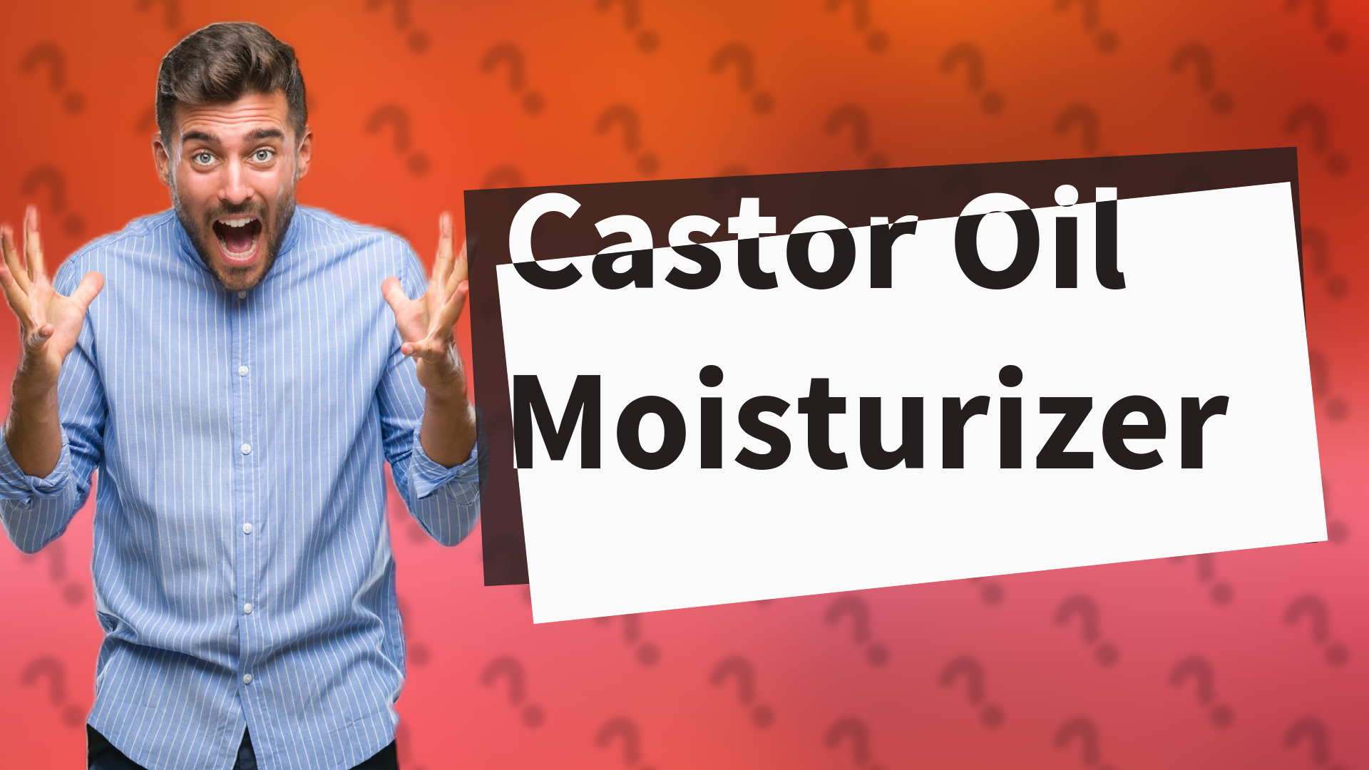 Castor Oil Moisturizer
