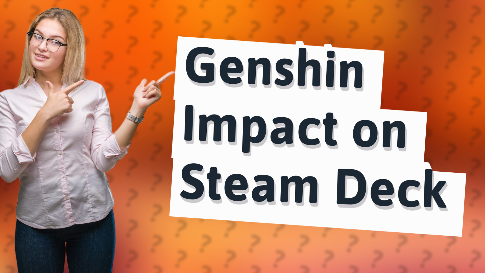 Genshin Impact on Steam Deck