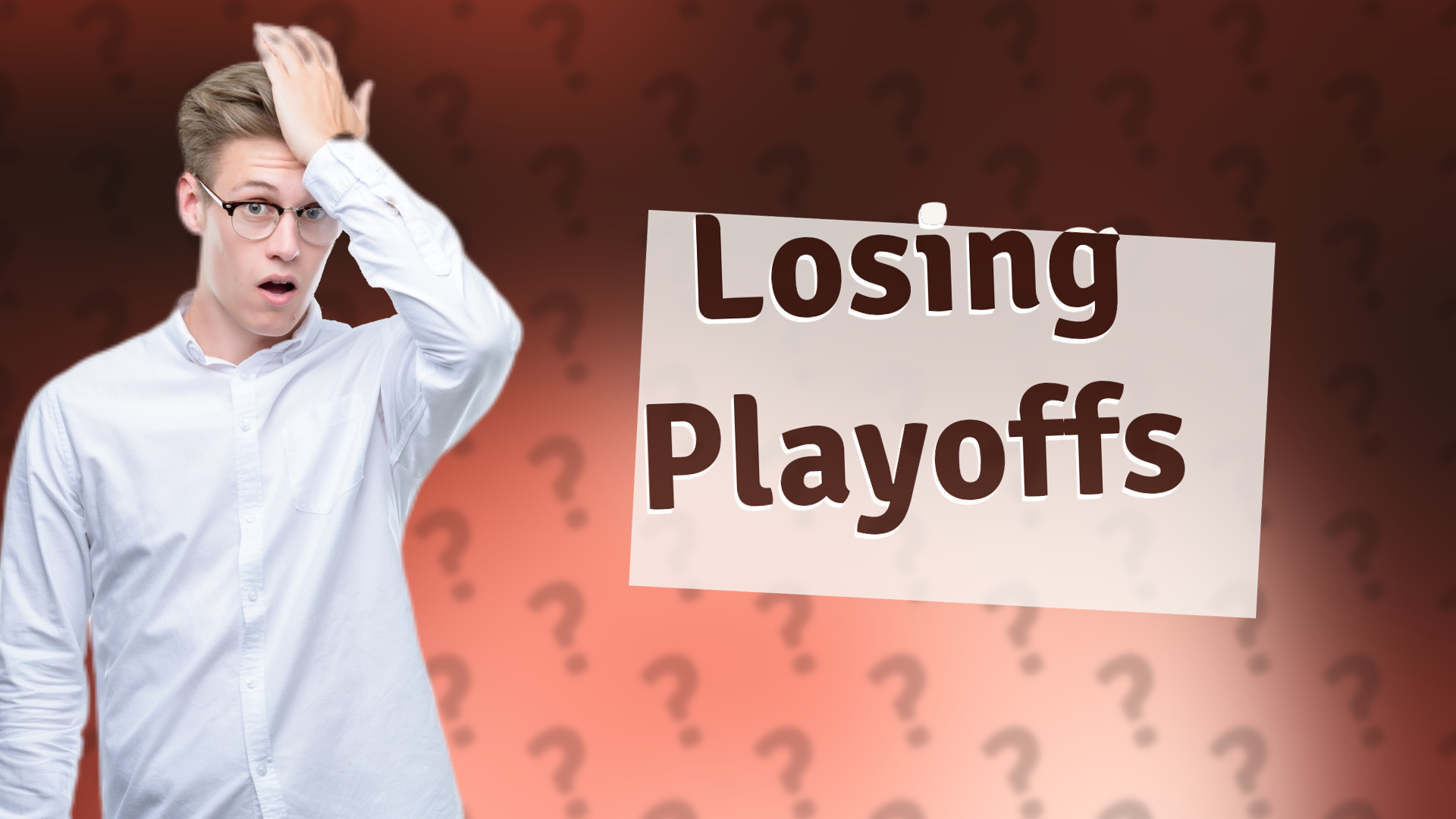 Losing Playoffs