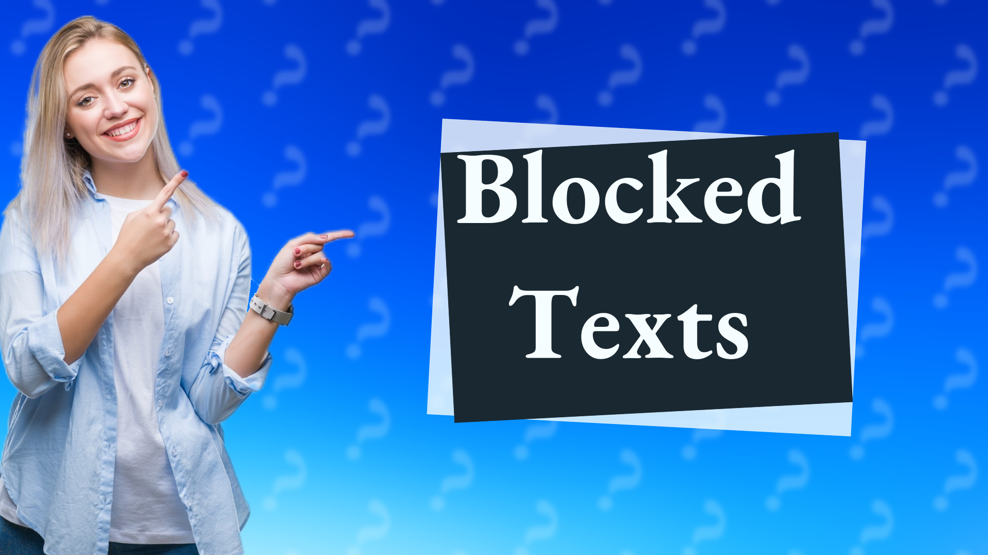 Blocked Texts