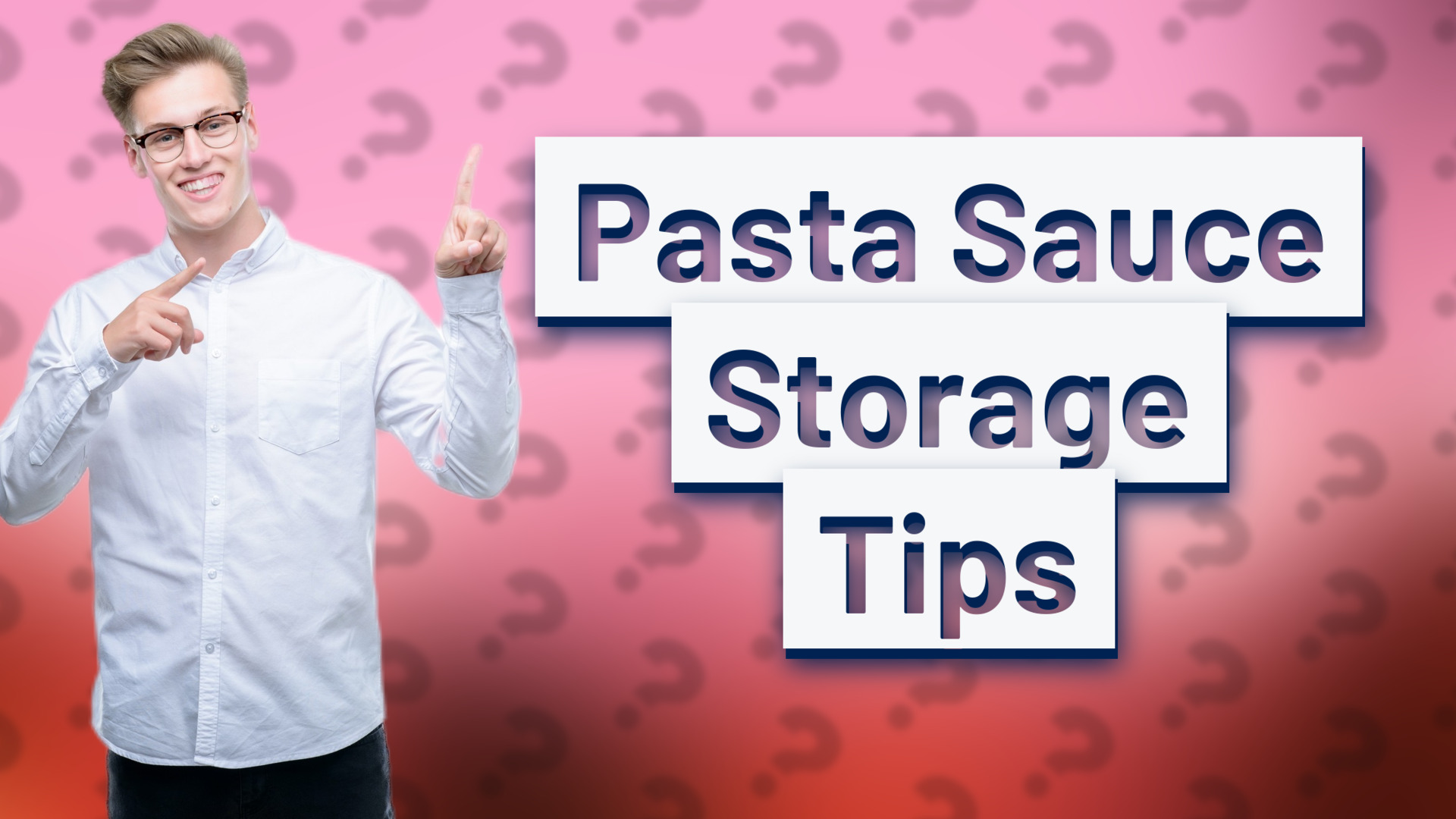 Pasta Sauce Storage Tips