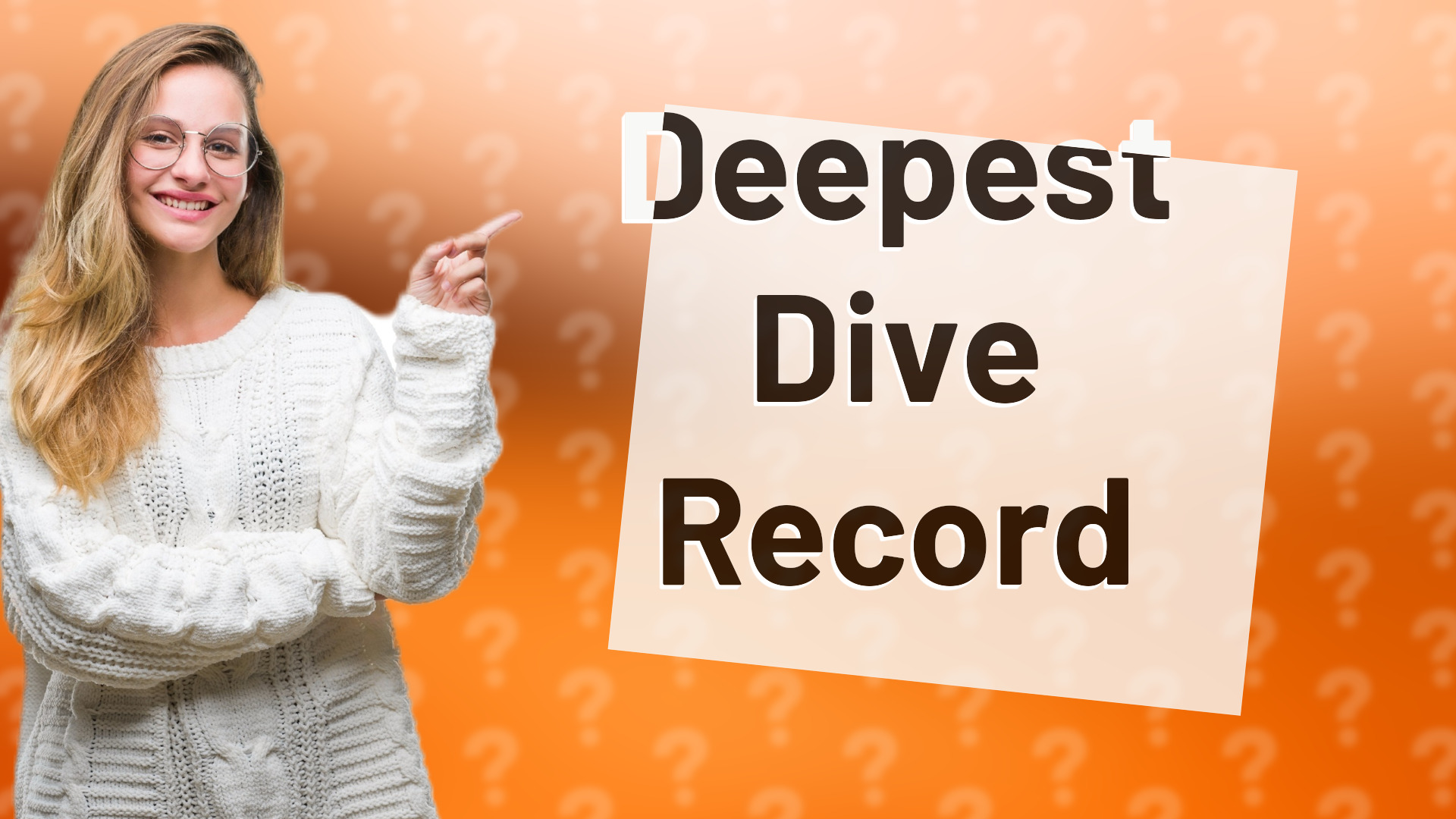 Deepest Dive Record