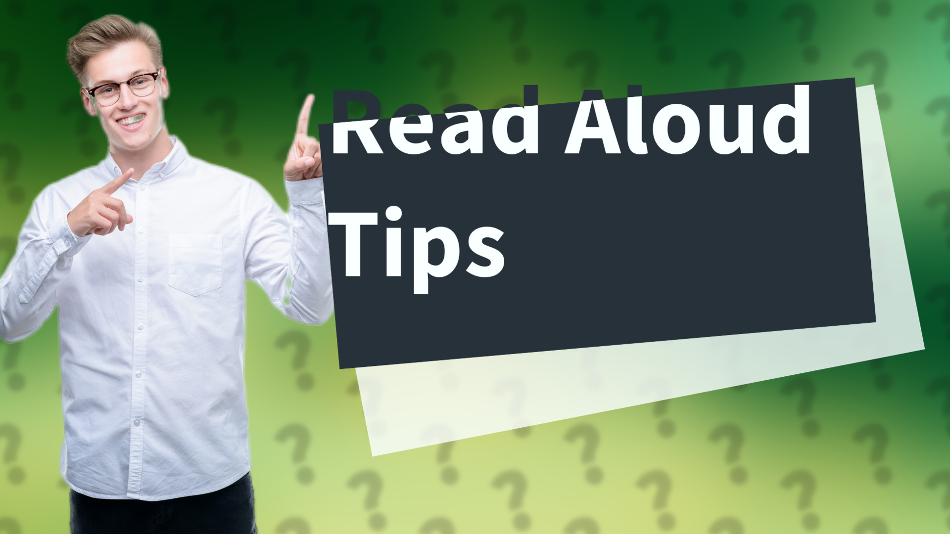 Read Aloud Tips