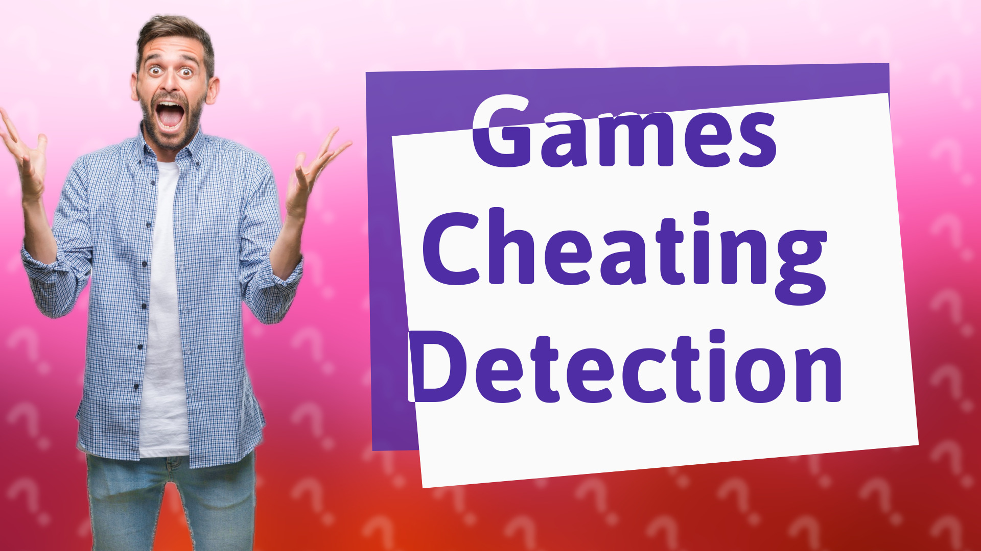 Games Cheating Detection