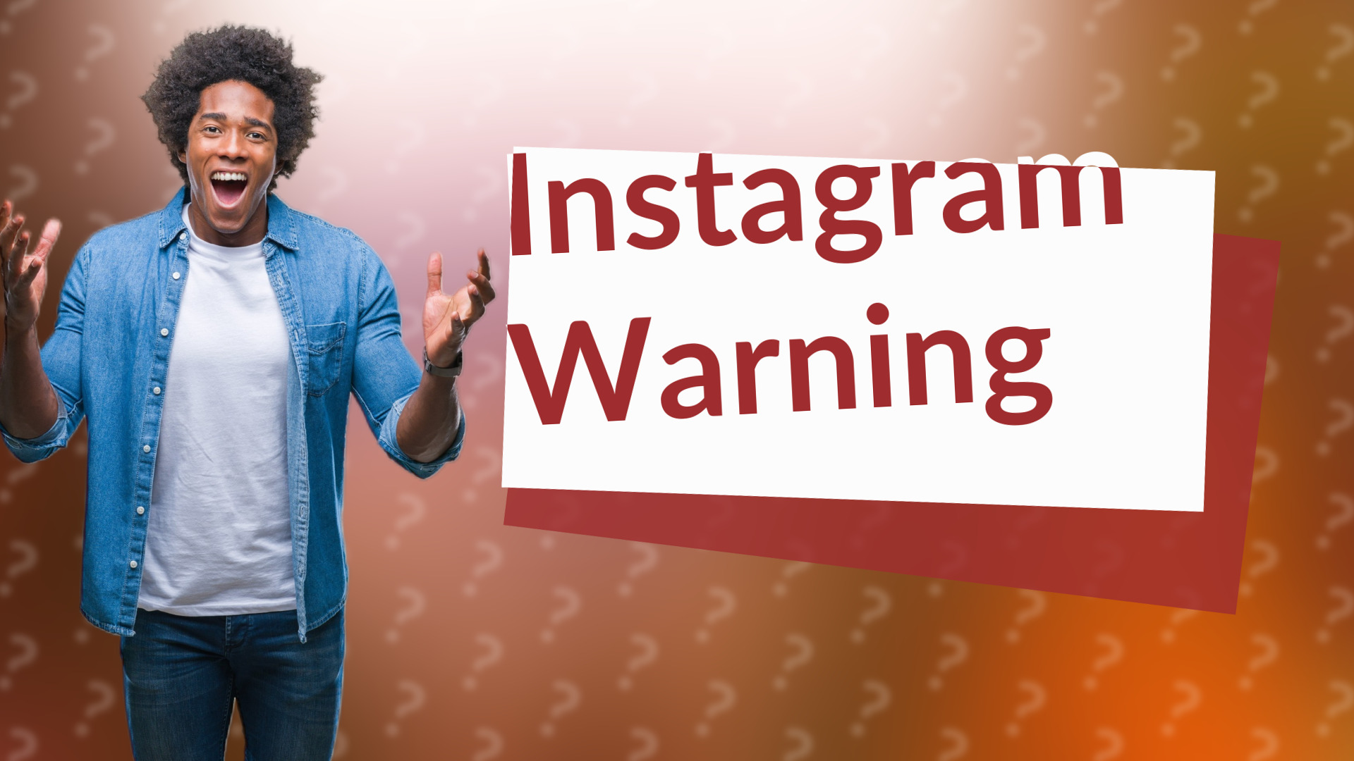Instagram Warning