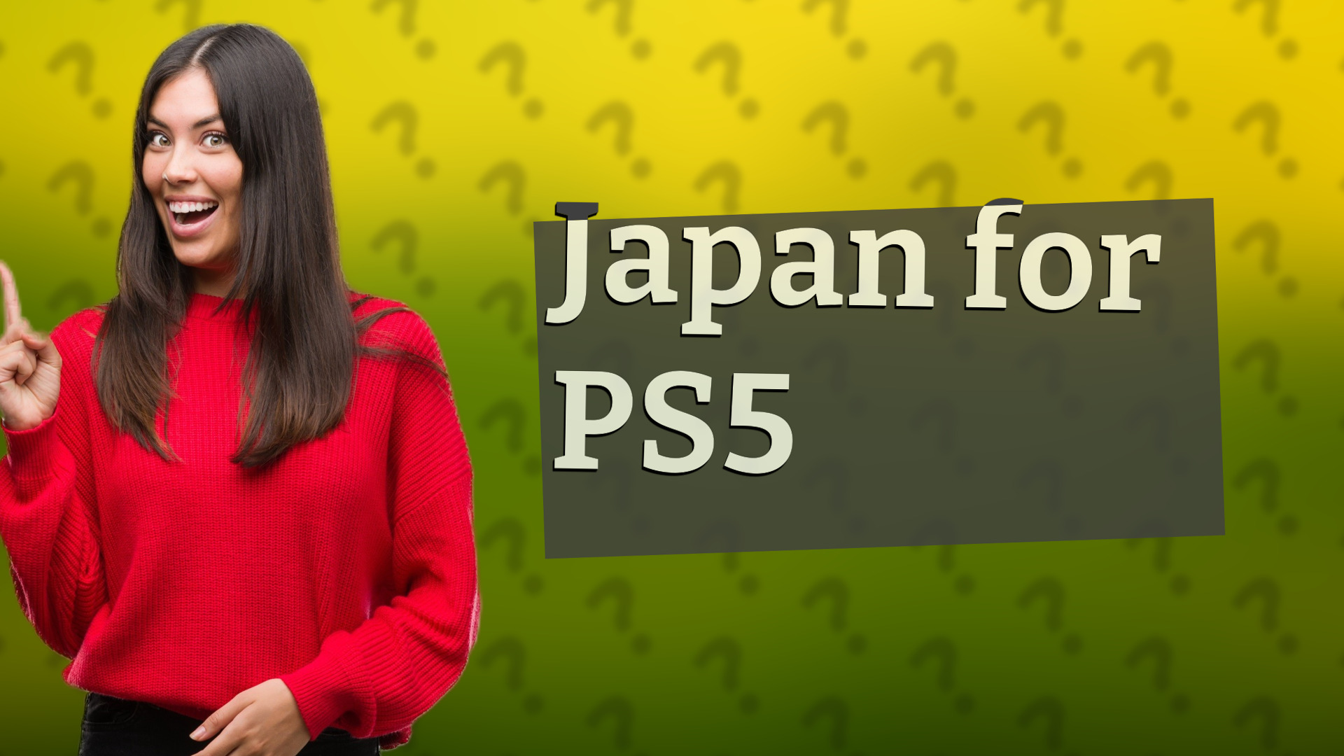 Japan for PS5