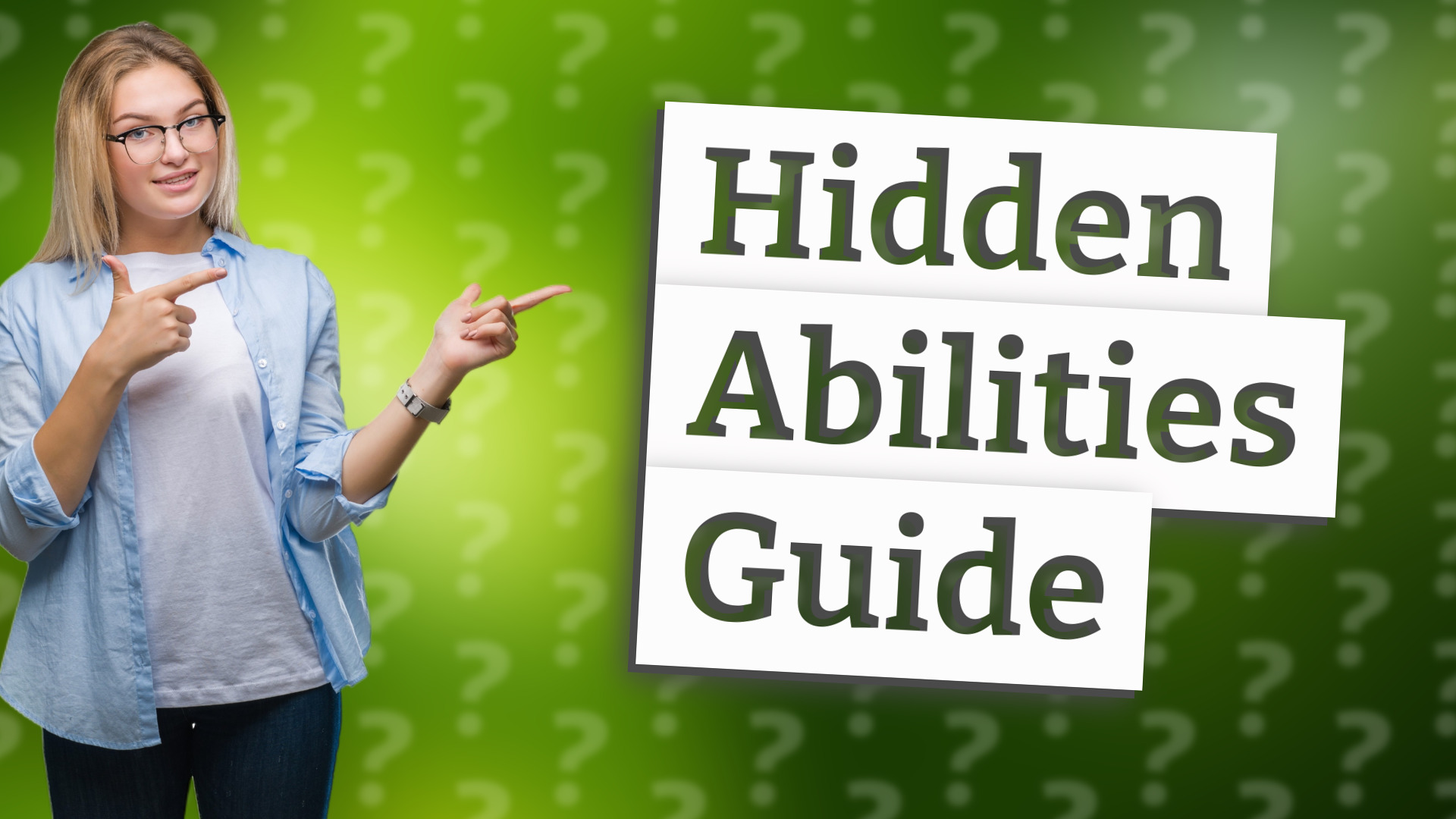 Hidden Abilities Guide