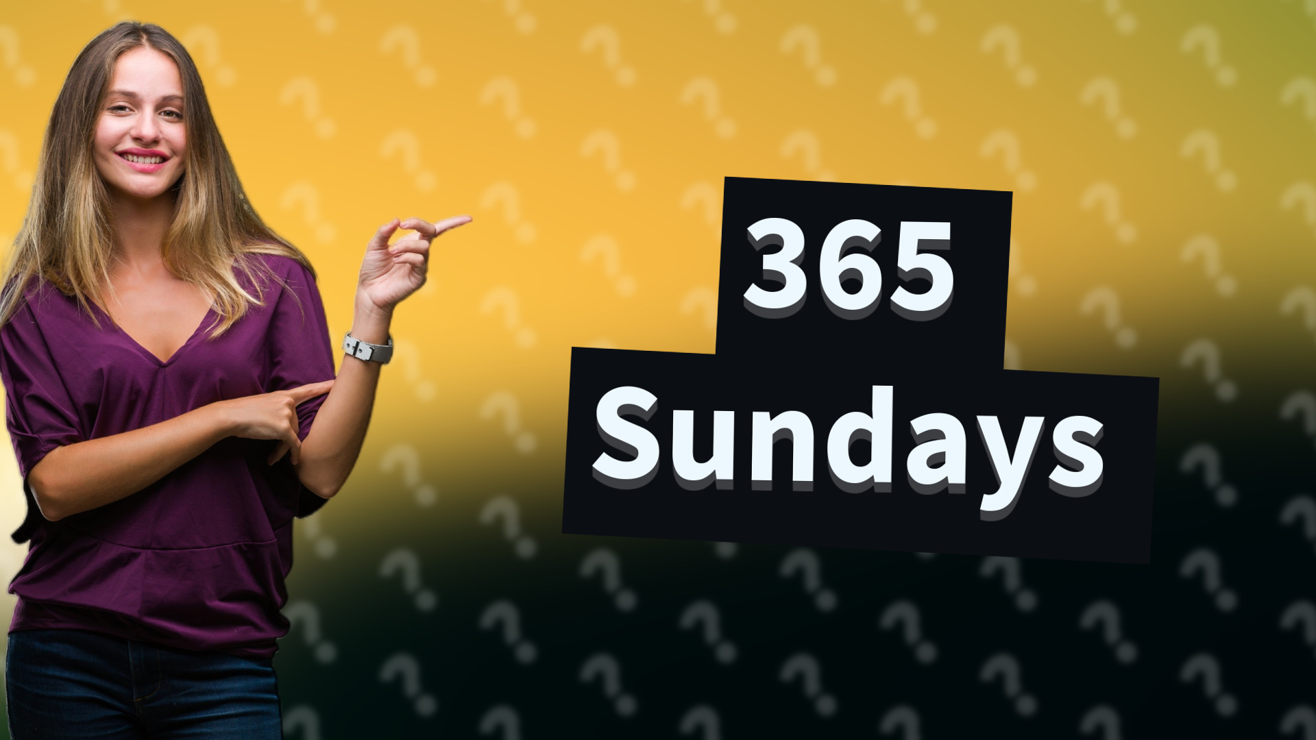 365 Sundays
