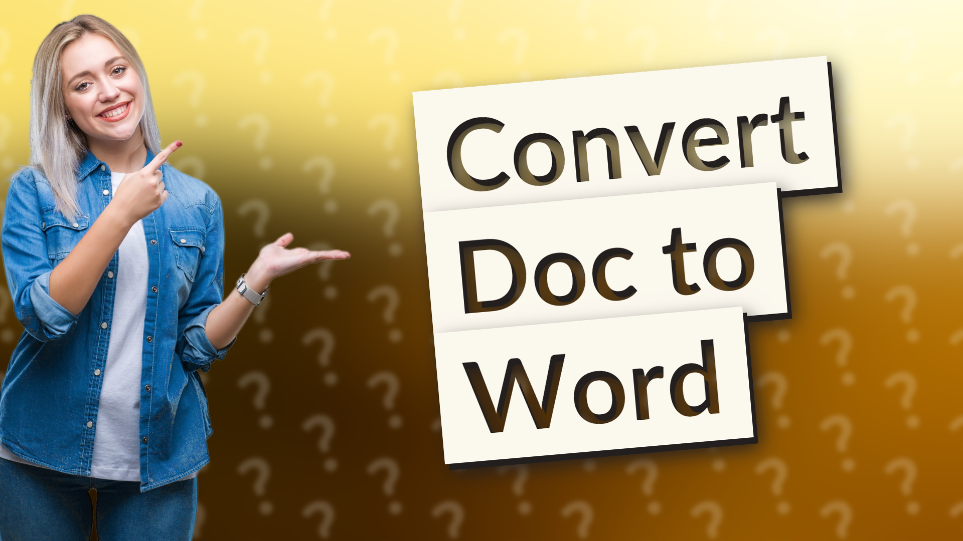 Convert Doc to Word