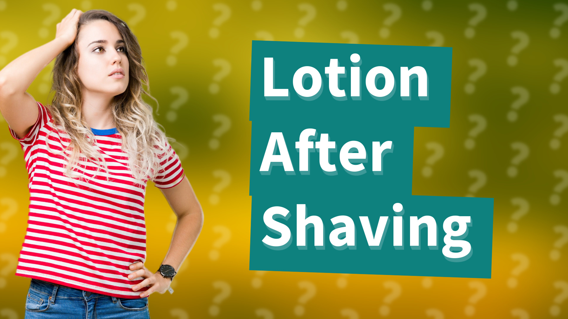 Lotion After Shaving