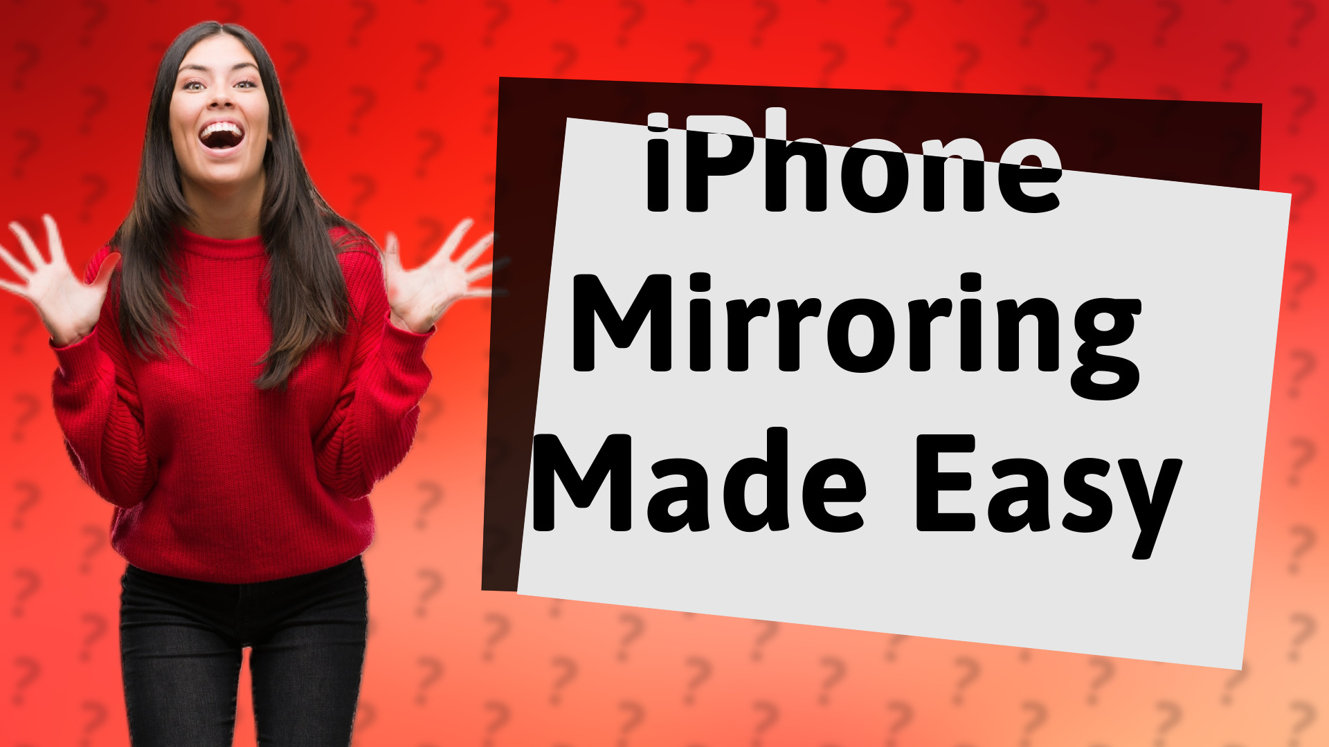 iPhone Mirroring Made Easy