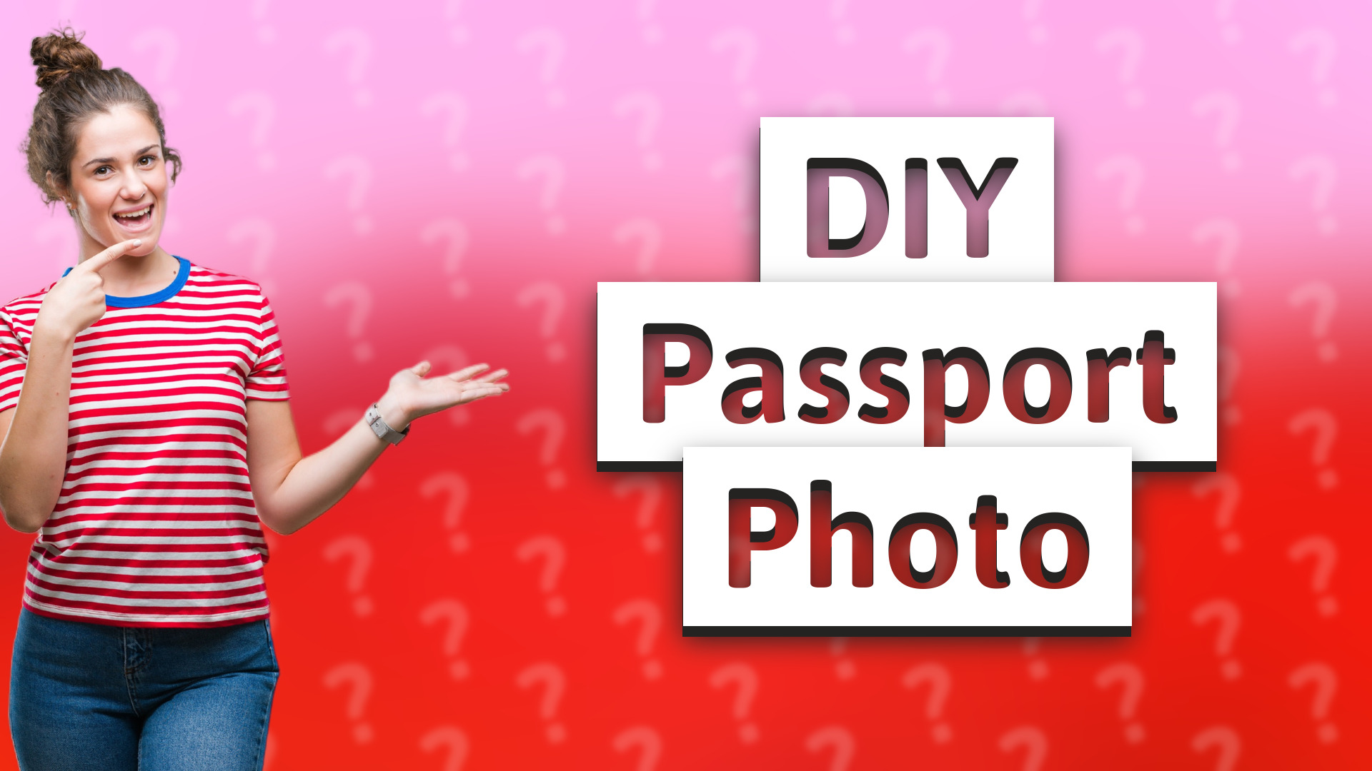 DIY Passport Photo