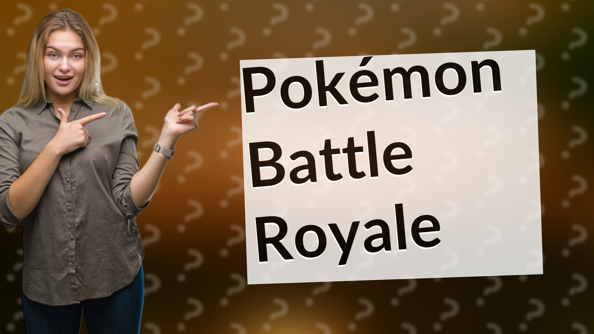 Pokémon Battle Royale