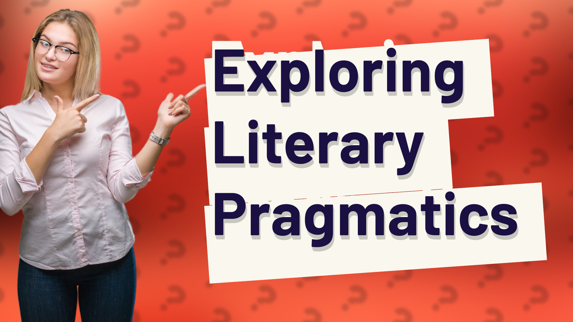 Exploring Literary Pragmatics